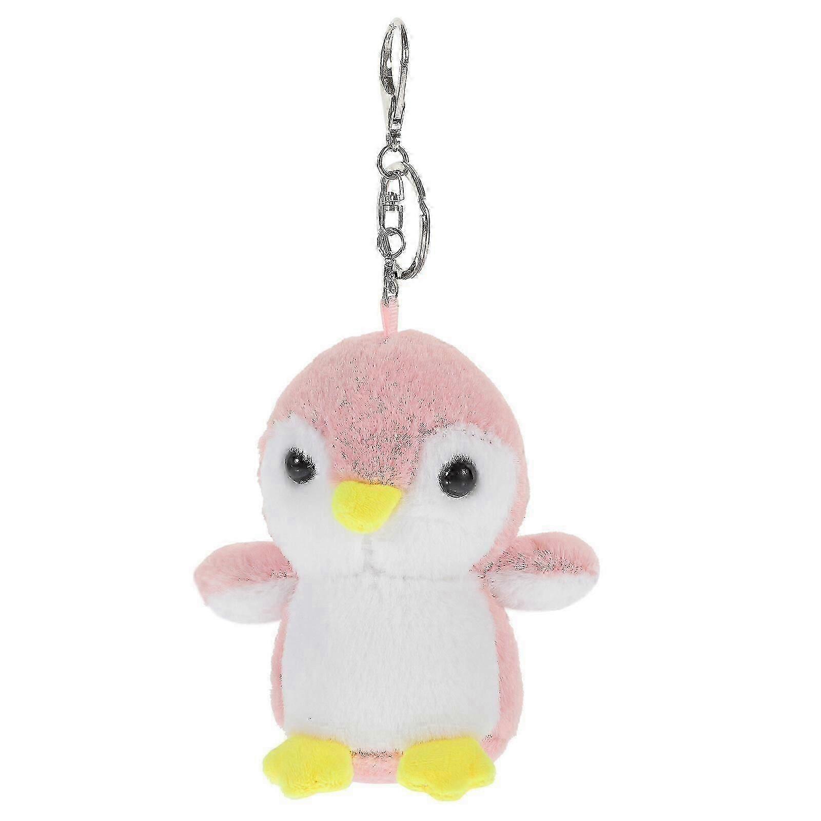 Cute Penguin Keychain Plush Penguin Keychain Decorative Pendant Keychain Mini Penguin Keychain