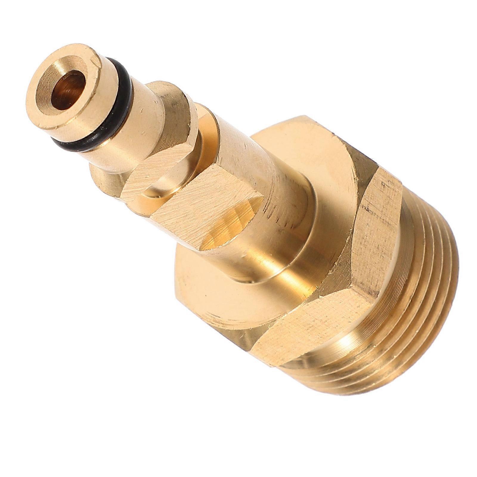 Quick Convert Adapter Copper Pressure Washer for Pipe 3Pcs Compatible for Karcher