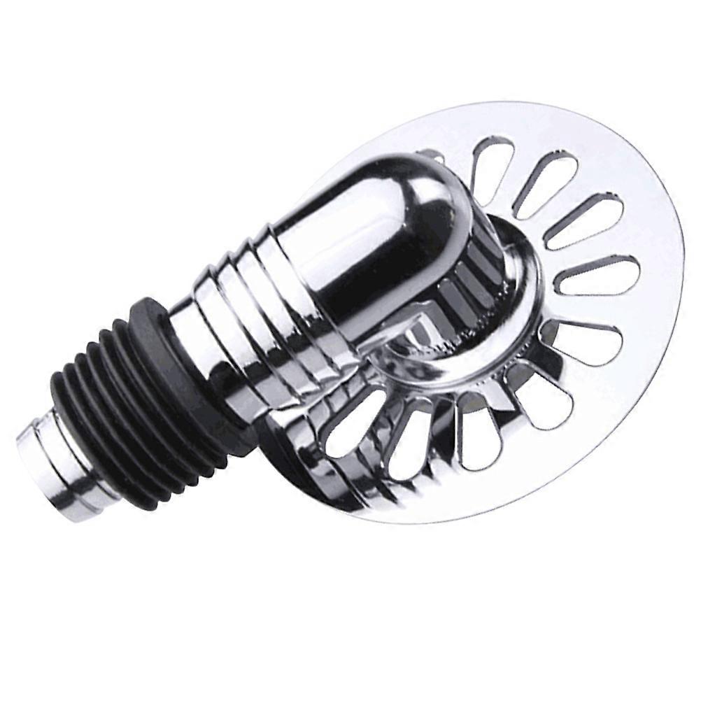 Washing Machine Connector Floor Drain Cover for Home 3Sets Silver