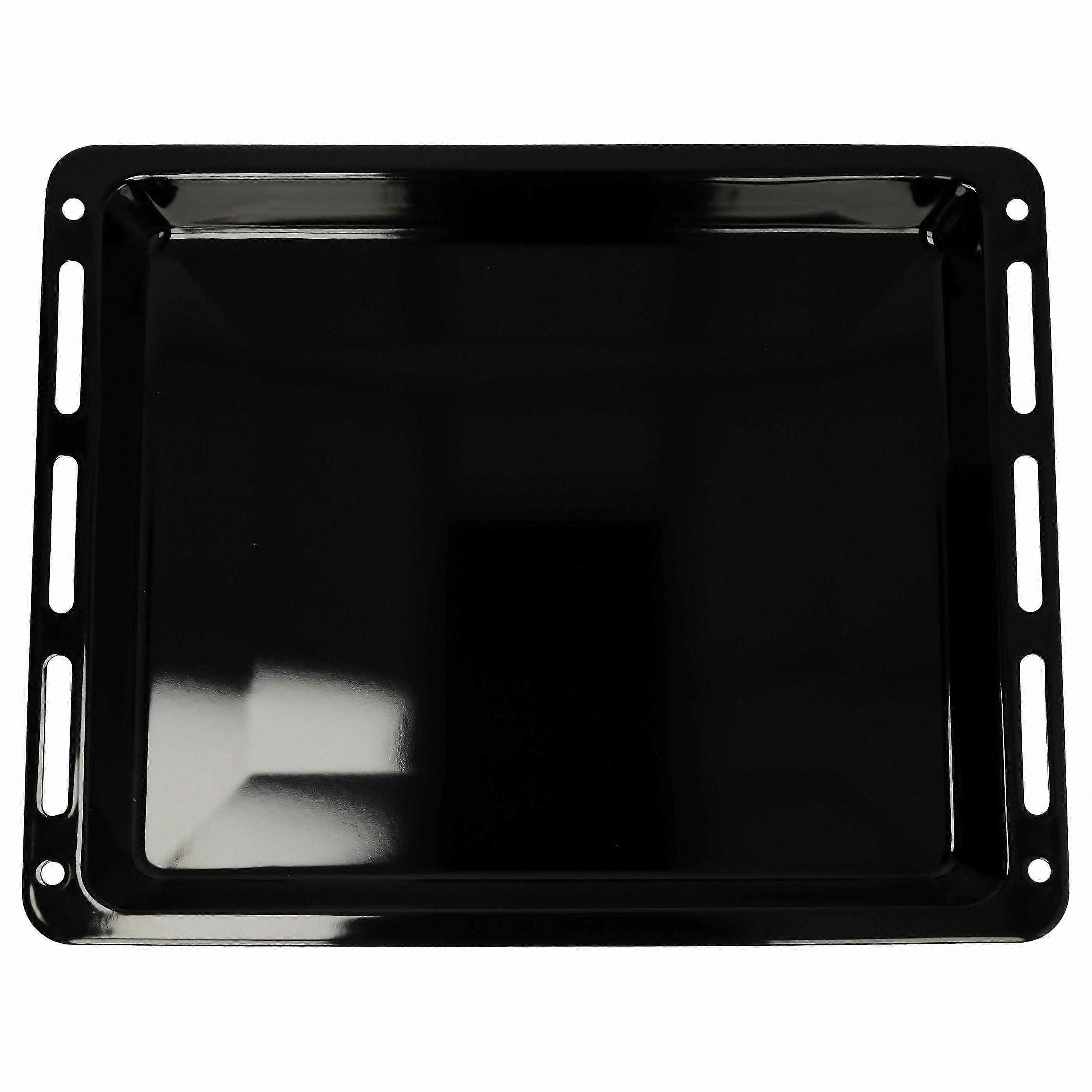 Oven Baking Tray Compatible with Multiple Models - 45.5 x 36 x 3.5 cm, Durable Non-Stick Design for Easy Cleaning and Even Heat Distribution