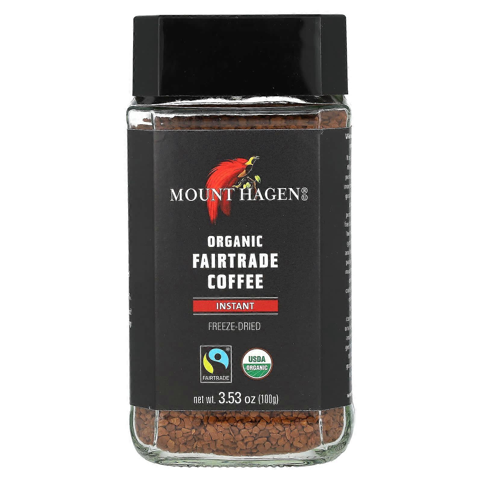 Organic Fairtrade Instant Coffee, 3.53 oz (100 g)