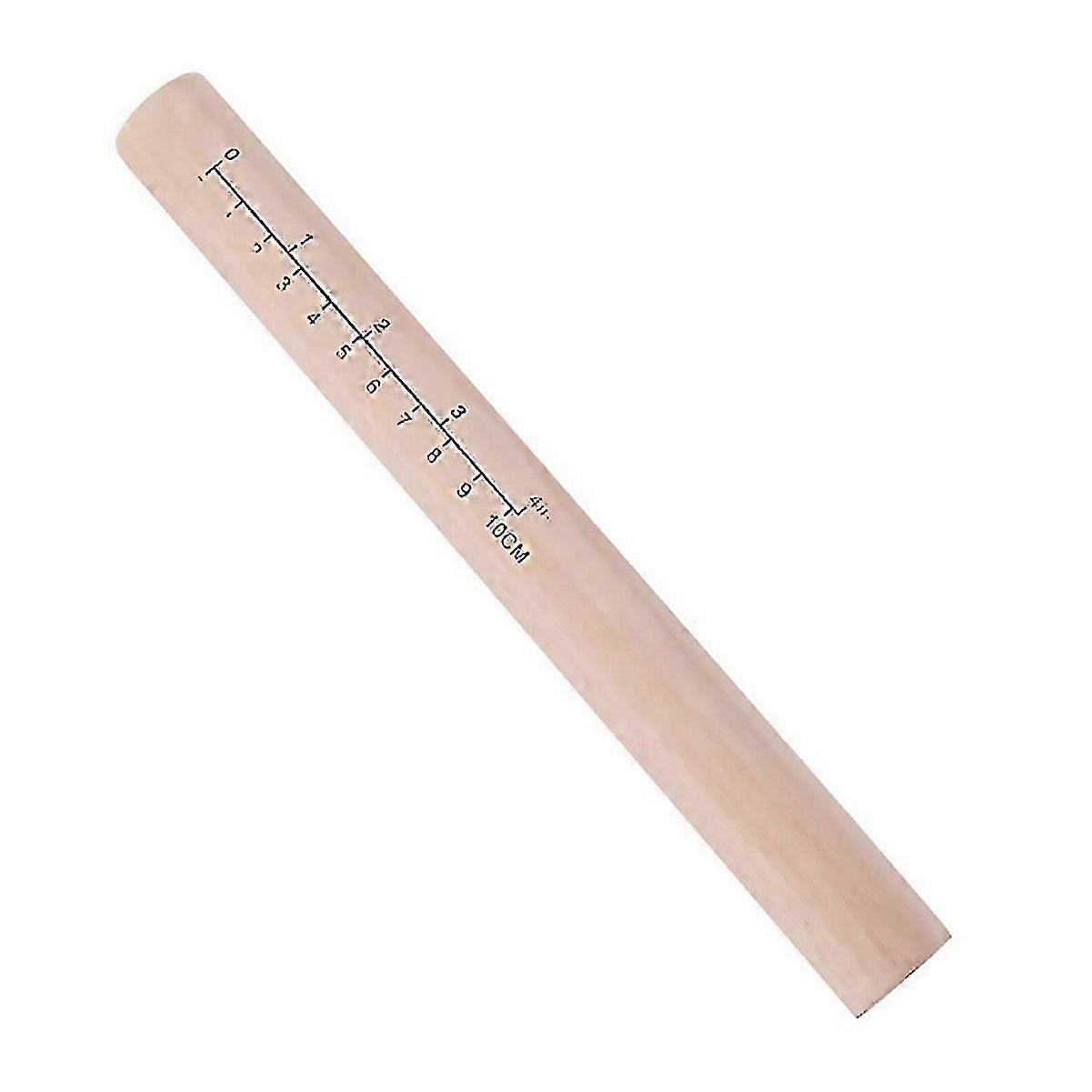 For Wooden Rolling Pin Nonstick Dough Cookie Biscuit Graduated Roller Baking
