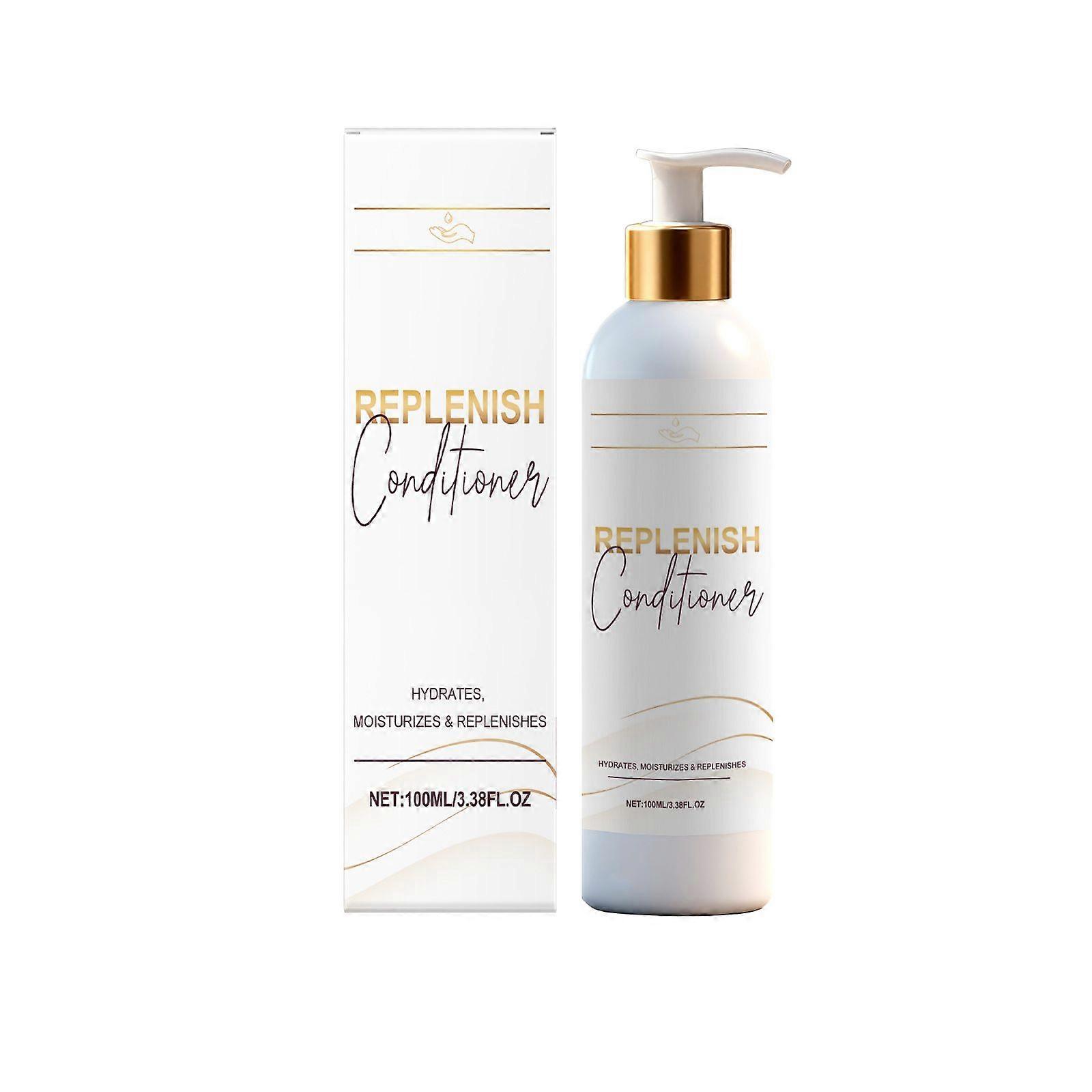 unbrand Après-shampoing hydratant en profondeur pour cheveux secs et crépus formule naturelle pour l