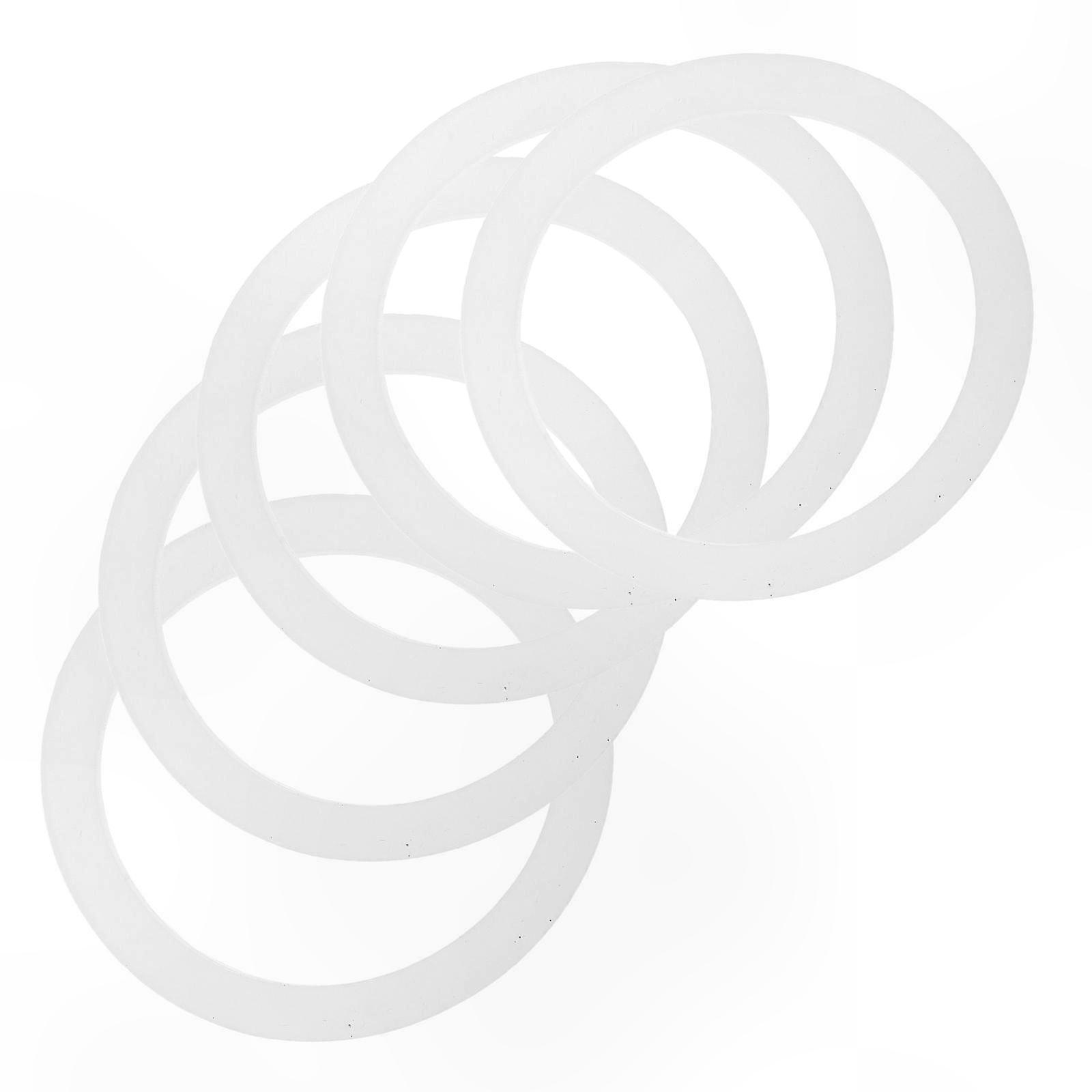 Kitchen Sink Drain Silicone Gaskets, 5-Pack, Durable Sealing Solution