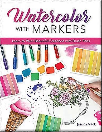 Watercolor with Markers
