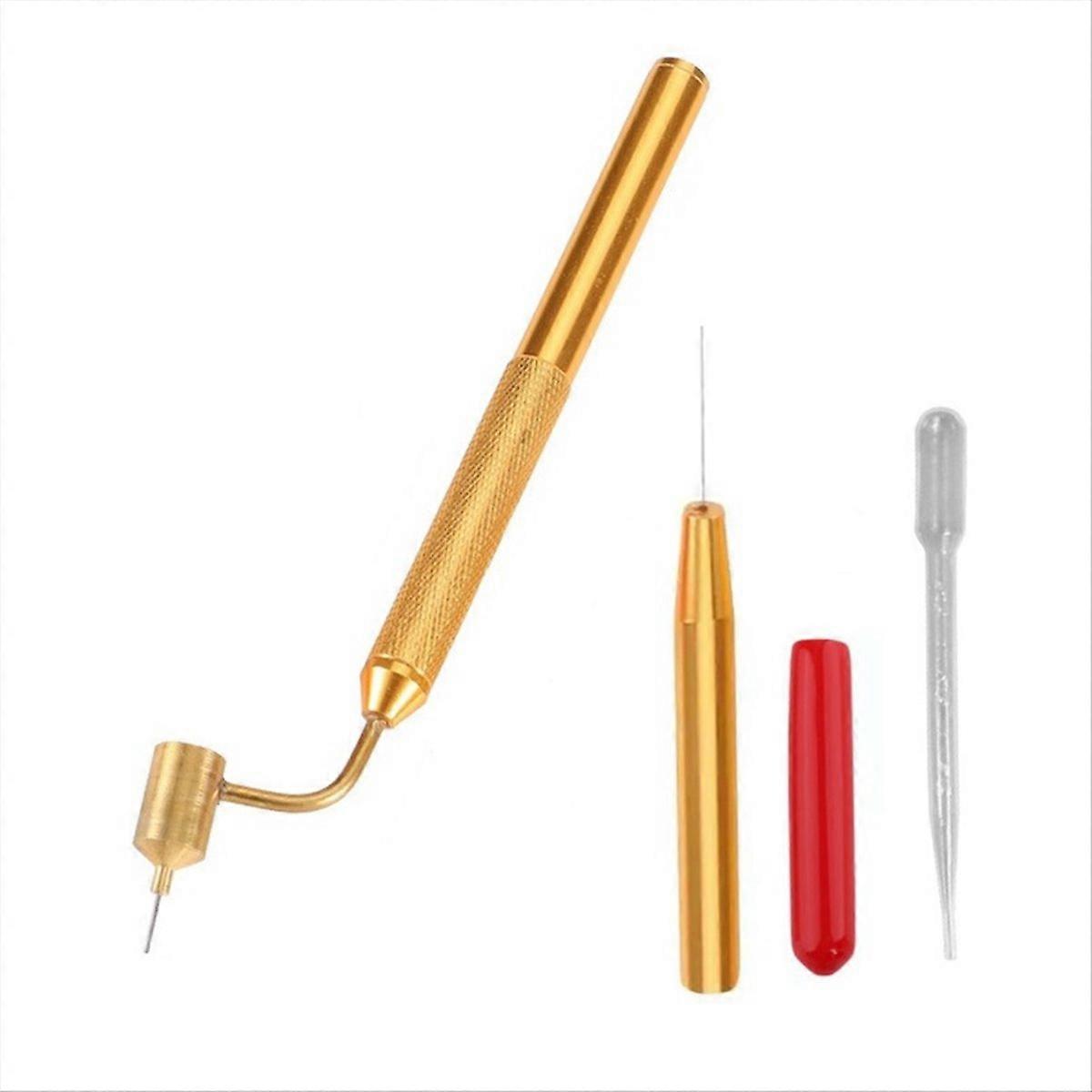 Fine Line Paint Applicator Pen Slanting Precision Ruling Pen,0.5mm