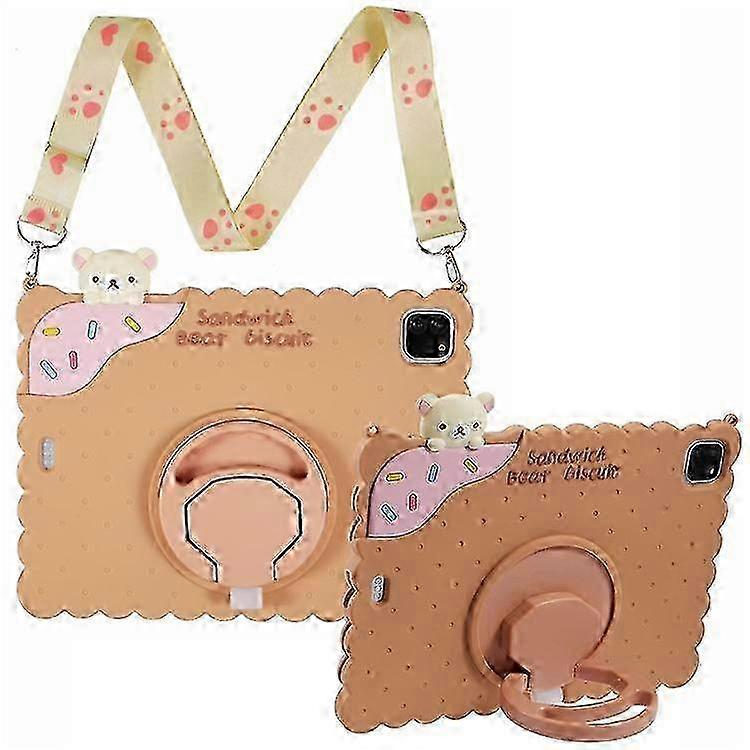 Silicone Case Compatible For iPad Air 11 (2024) / Air (2022) / (2020) / iPad Pro 11 (2024) / (2022) / (2021) / (2020) / (2018) Kic