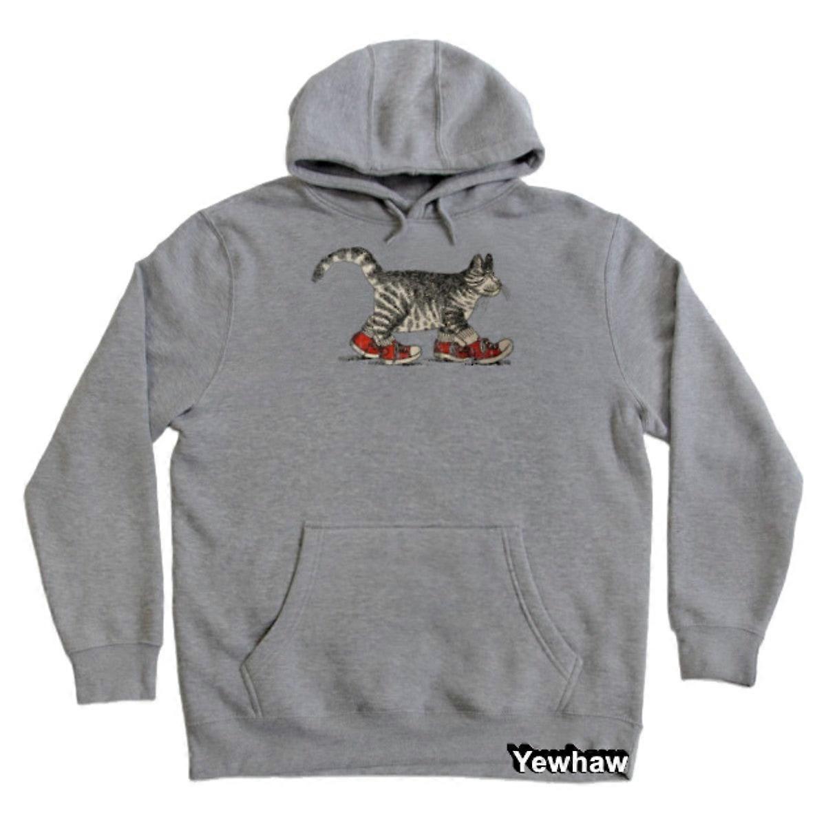 Cat In Red Sneakers 1981 Hoodie
