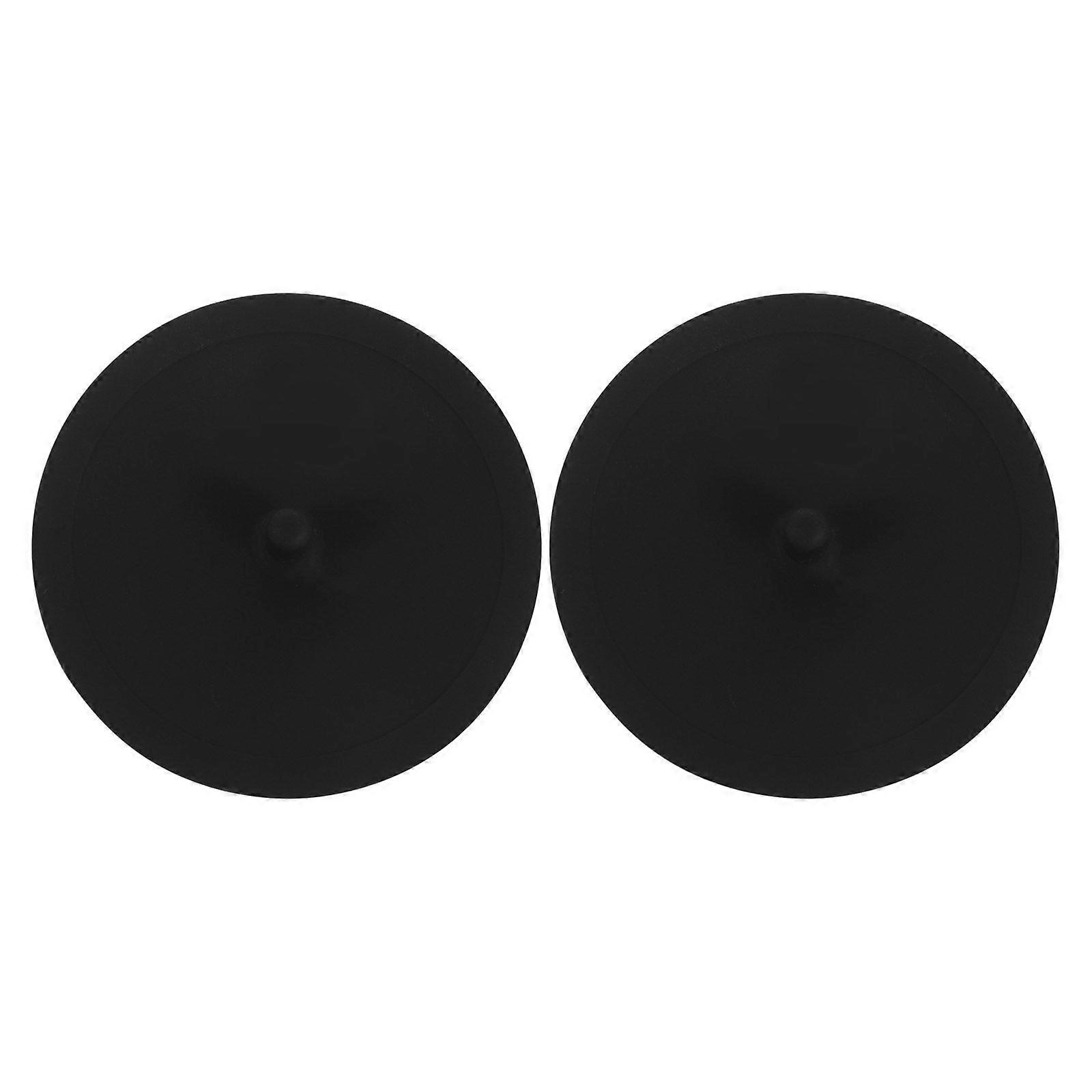 2pcs Espresso Machine Backflush Cleaning Discs: Silicone Blind Filter Disks - Portafilter Basket Pad Accessories For Coffee Maker - Cleaning Supply