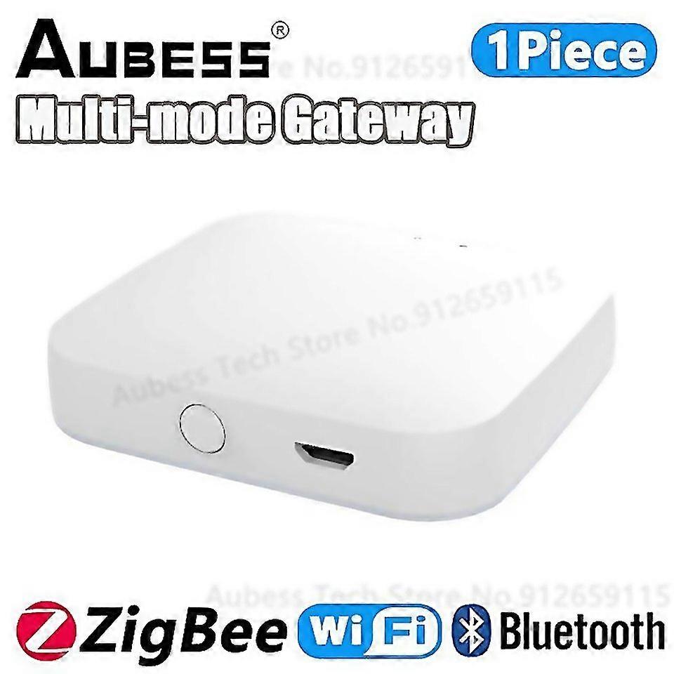For Aubess Multimode Gateway Tuya Zigbee Wifi Bluetooth Smart Home Hub Bridge Smart Life Alexa Googl