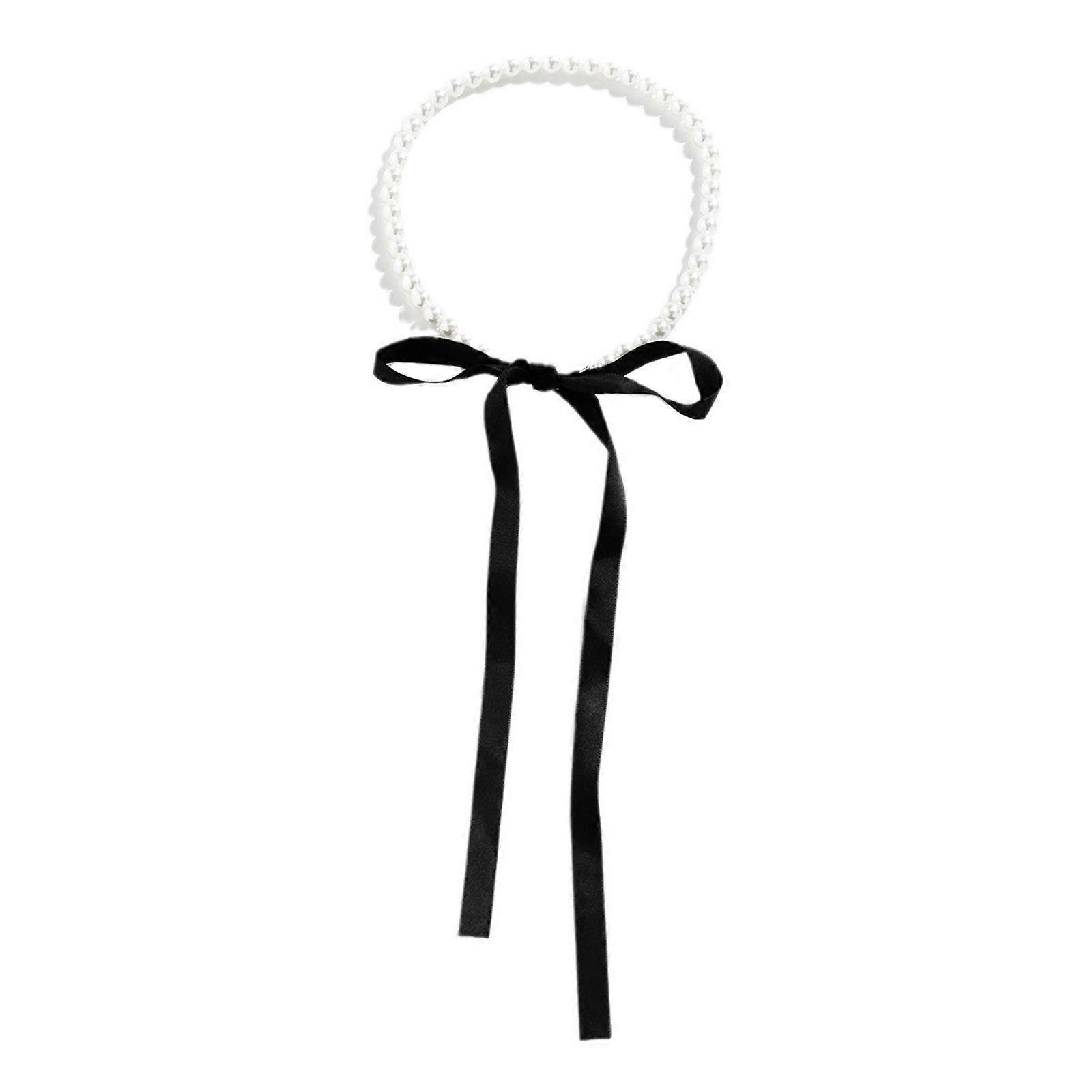 Permanent Stratified Collar Chain Decorated With Complex Bend Charm And Artificial Beads Multicolor