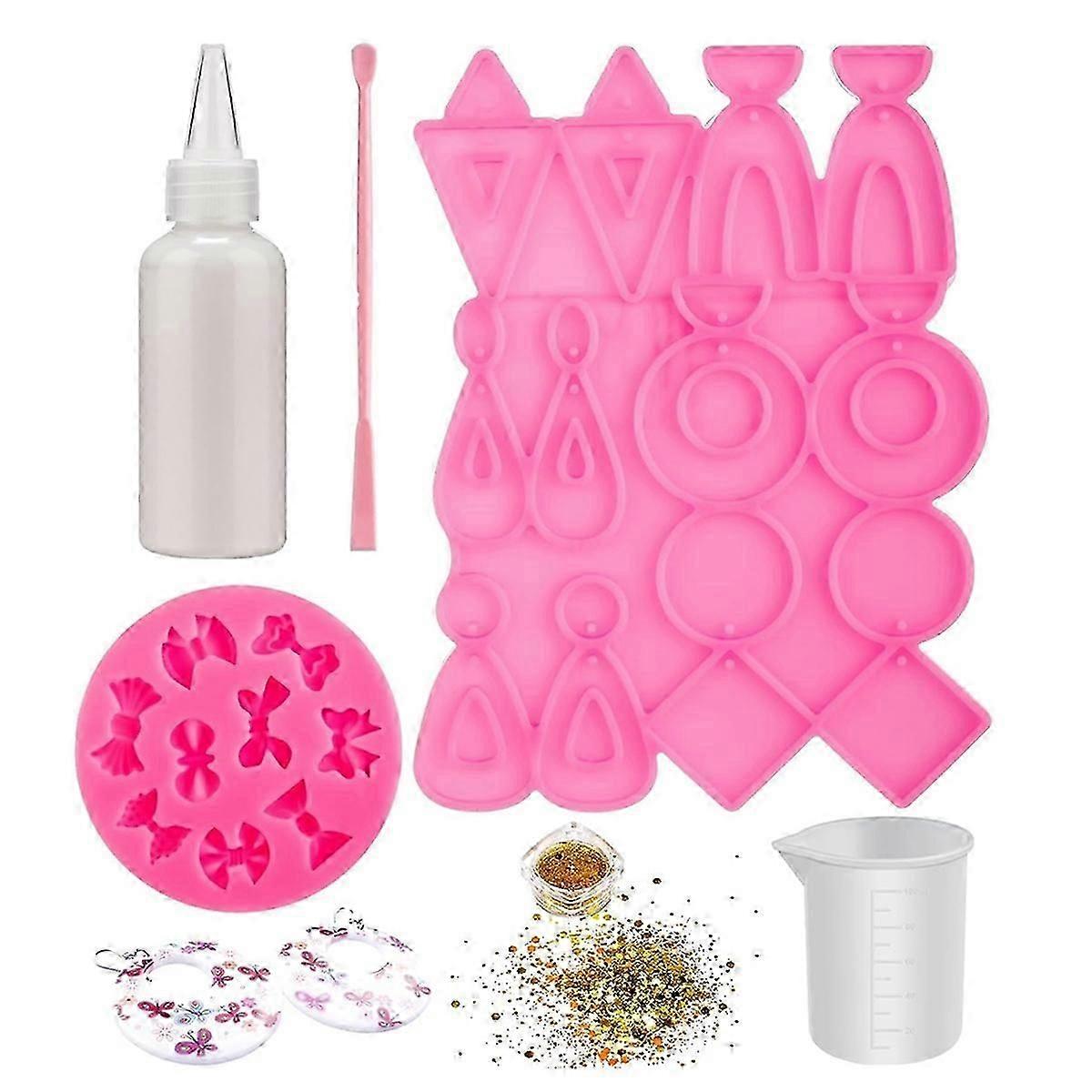 Liquid Polymer Oven-Bake Clay Set with Silicone Mold