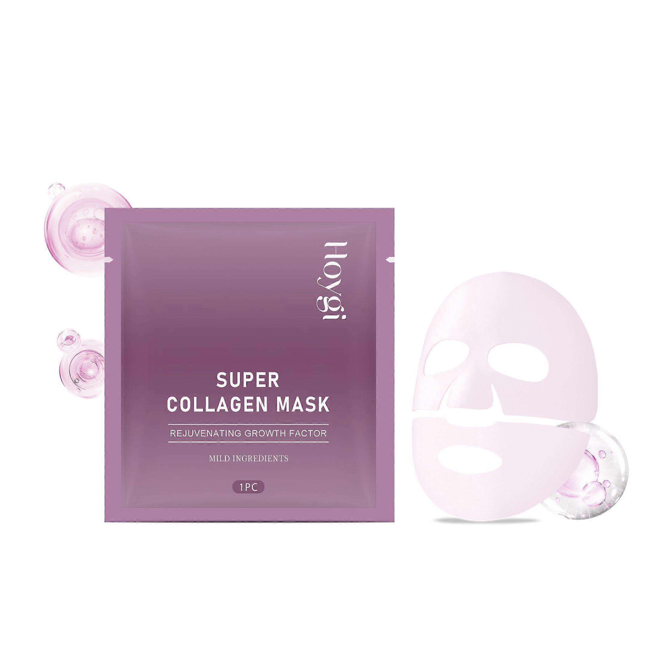 Hoygi Collagen Moisturizing Mask (Bagged) Improves Fine Lines, Brightens, Hydrates, Tightens And Repairs Pores Skin Care Patches