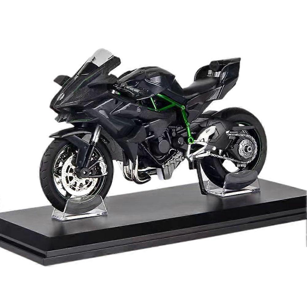 Model motocykla ze stopu metali z oświetleniem i dźwiękiem, koła przednie skrętne, koła tylne elastyczne, dla dzieci i kolekcjonerów