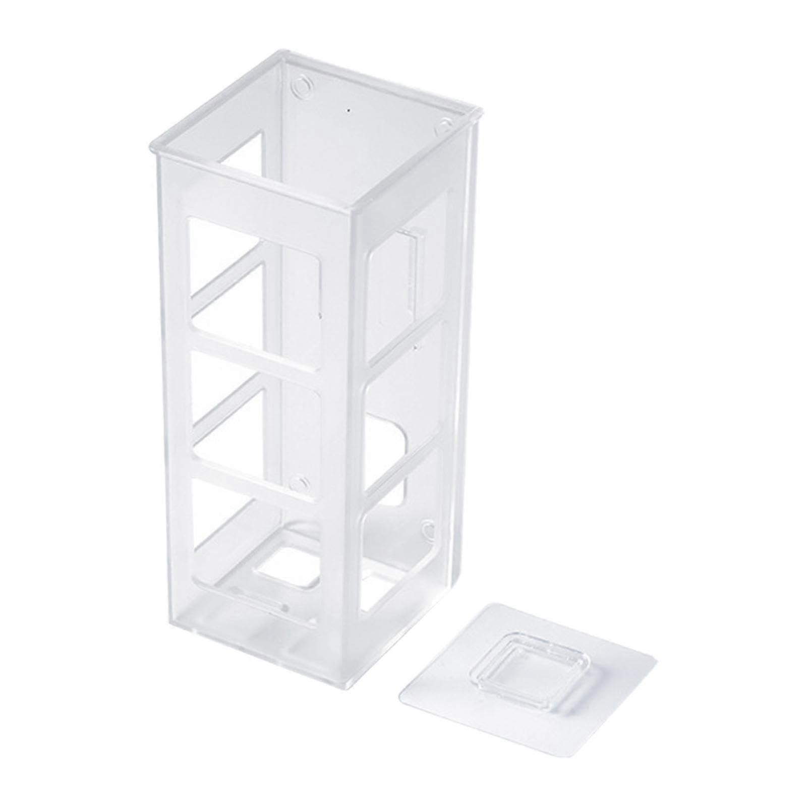 Curling Iron Holder SpaceSaving NoDrill Transparent Holder For Combs And Flat Irons