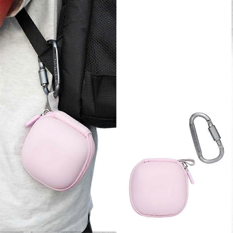 Action Camera PU Protective Case With Hook for DJI NANO - Portable Mini Quick-Release Storage Bag Accessories (Pink (Hook Model))