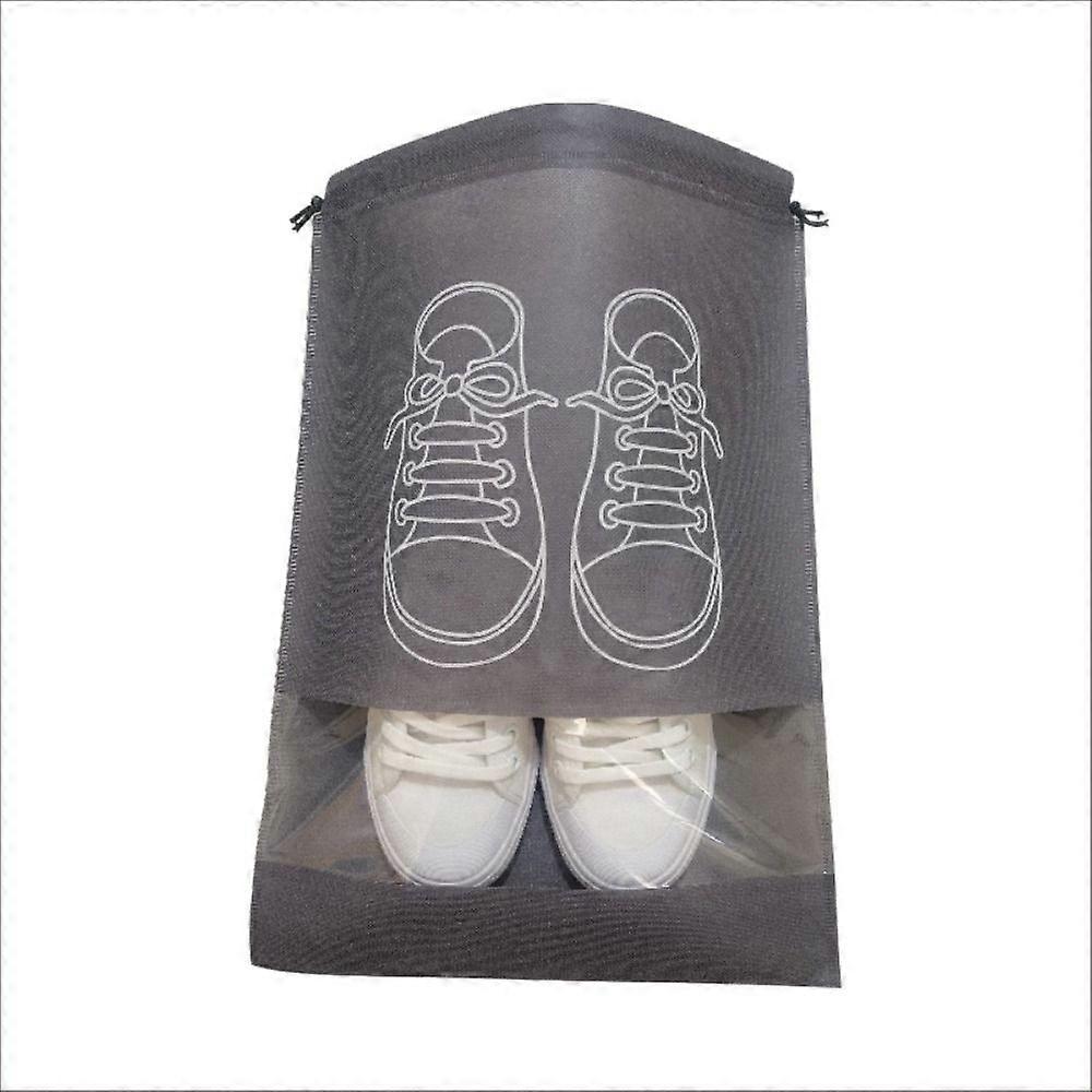 Dustproof Storage Pouch Grey/Black/Blue Protector Container Useful Non-woven Shoe Bag  Unisex