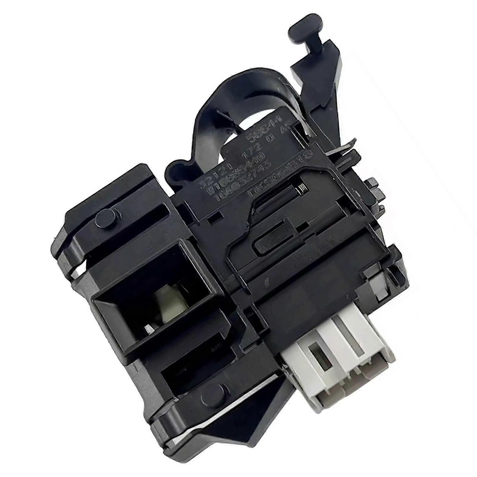 Universal Washing Machine Door Lock Replacement Set High Strength ABS Component Child Safety Feature for Repairing Multicolor