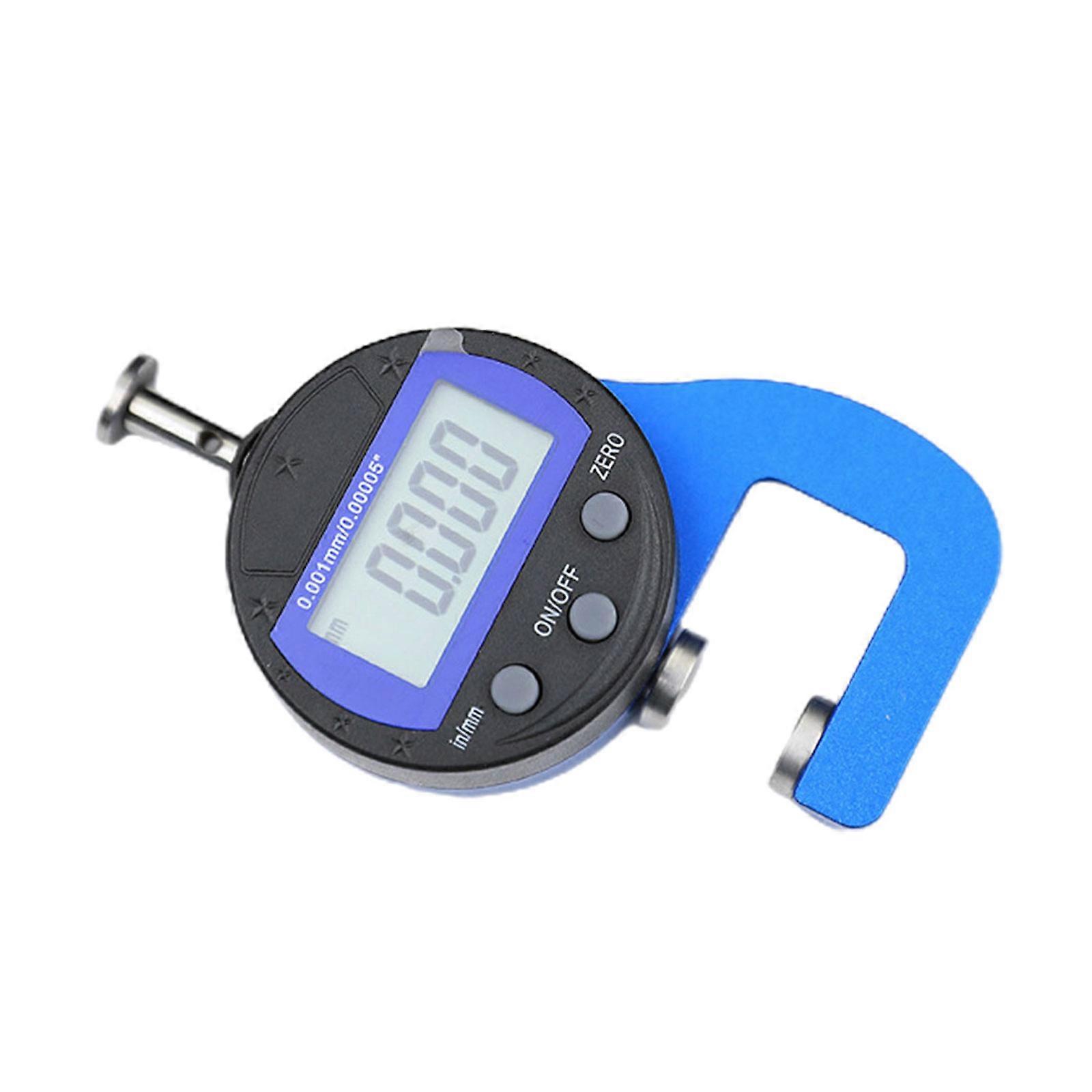 Handy Leathers Thickness Measuring Device Reliable Tool Versatile Tool Handy for Measuring Metal Panel Fabric & Paper Multicolor