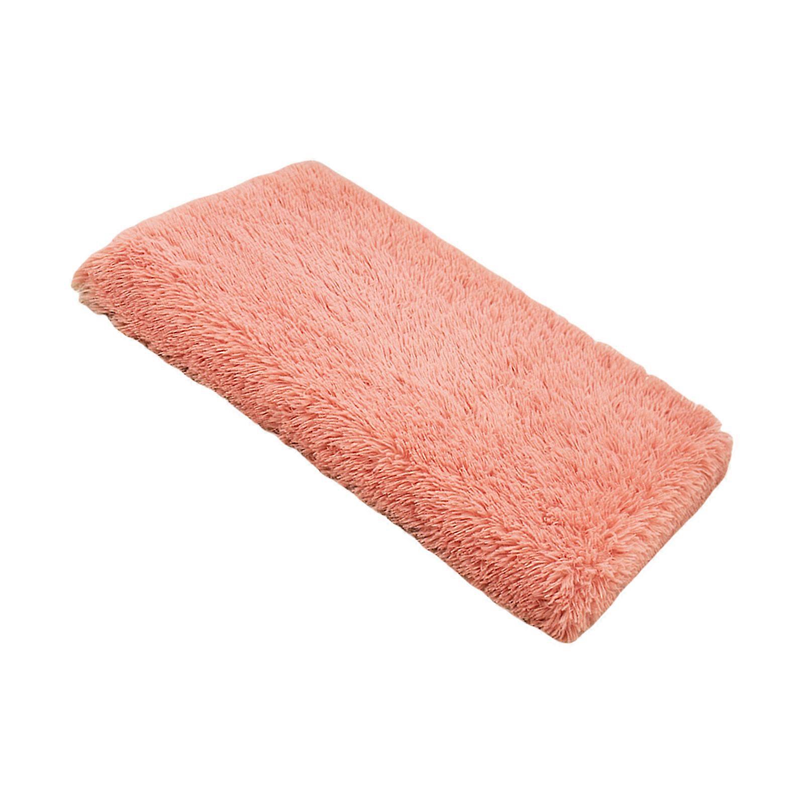 Pet Bed Kittens Puppy Birthday Gift for Dog Furry Cover for Dog and Cats Warm Bed Nest  Pink XL