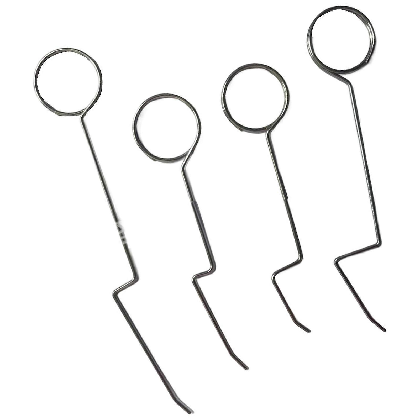 Door Opening Tool Practical Lock Picking Tool Leverage Stainless Steel Pry Opening Tool Easy Installation for Door Multicolor