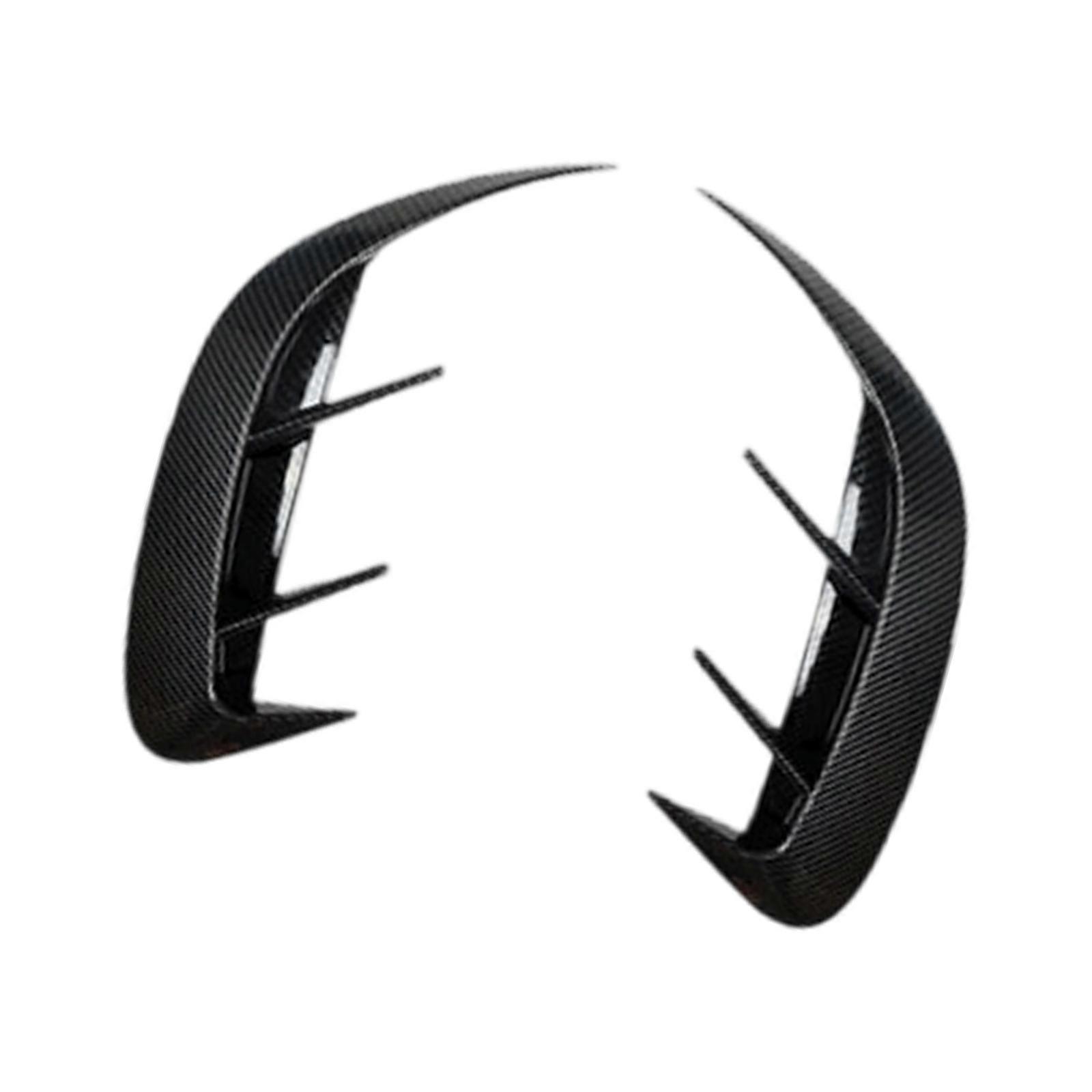 Aerodynamic Rearguard Improve For C260L C200L W206 Dry Carbon Texture Resistant Direct Screw On Installation Multicolor