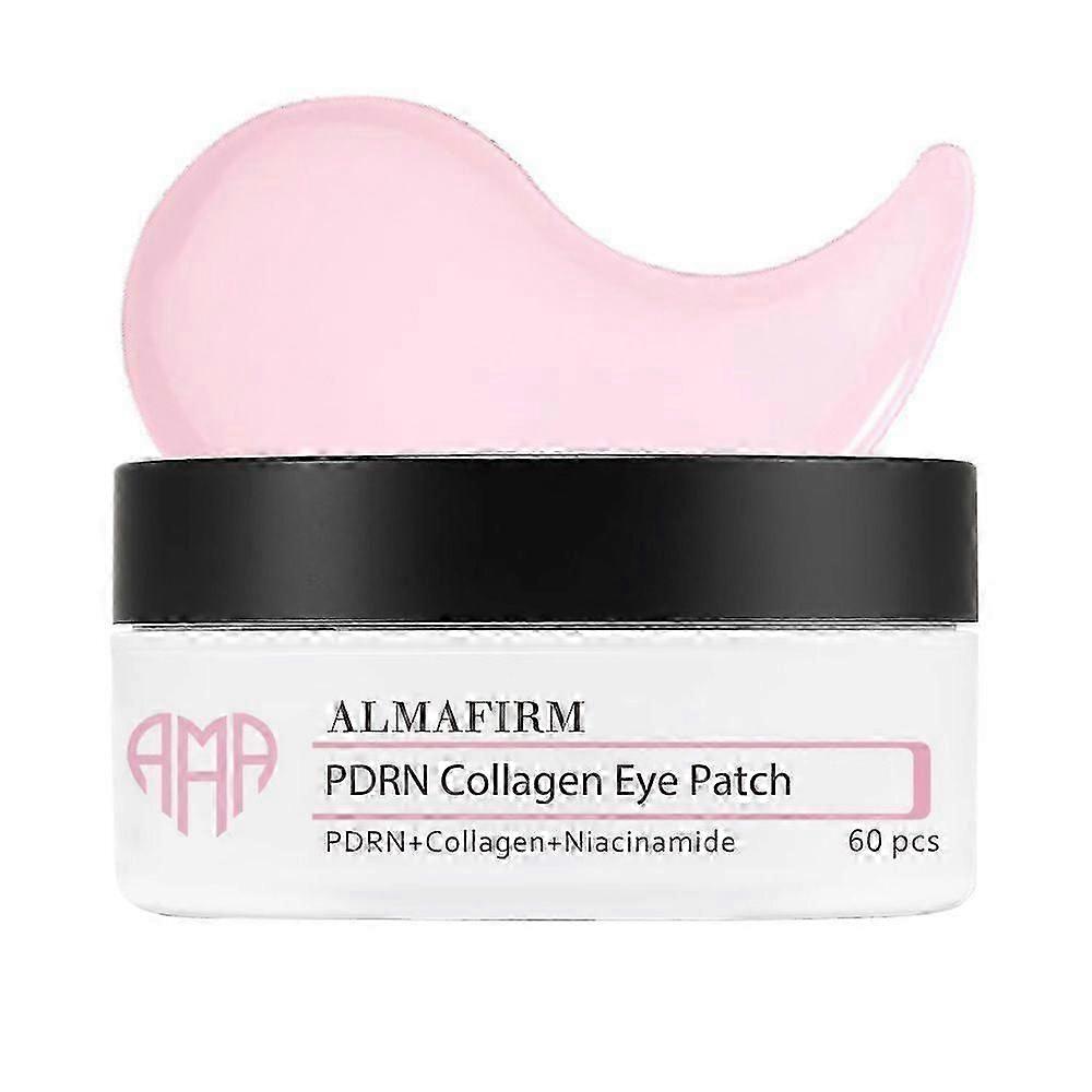 60 Pcs PDRN Under Eye Patches, Eye Mask for Puffy Eyes and Dark Circles, for Eye Bags, Fine Lines and Wrinkles Reduce, Anti Wrinkle, with Niacinamide