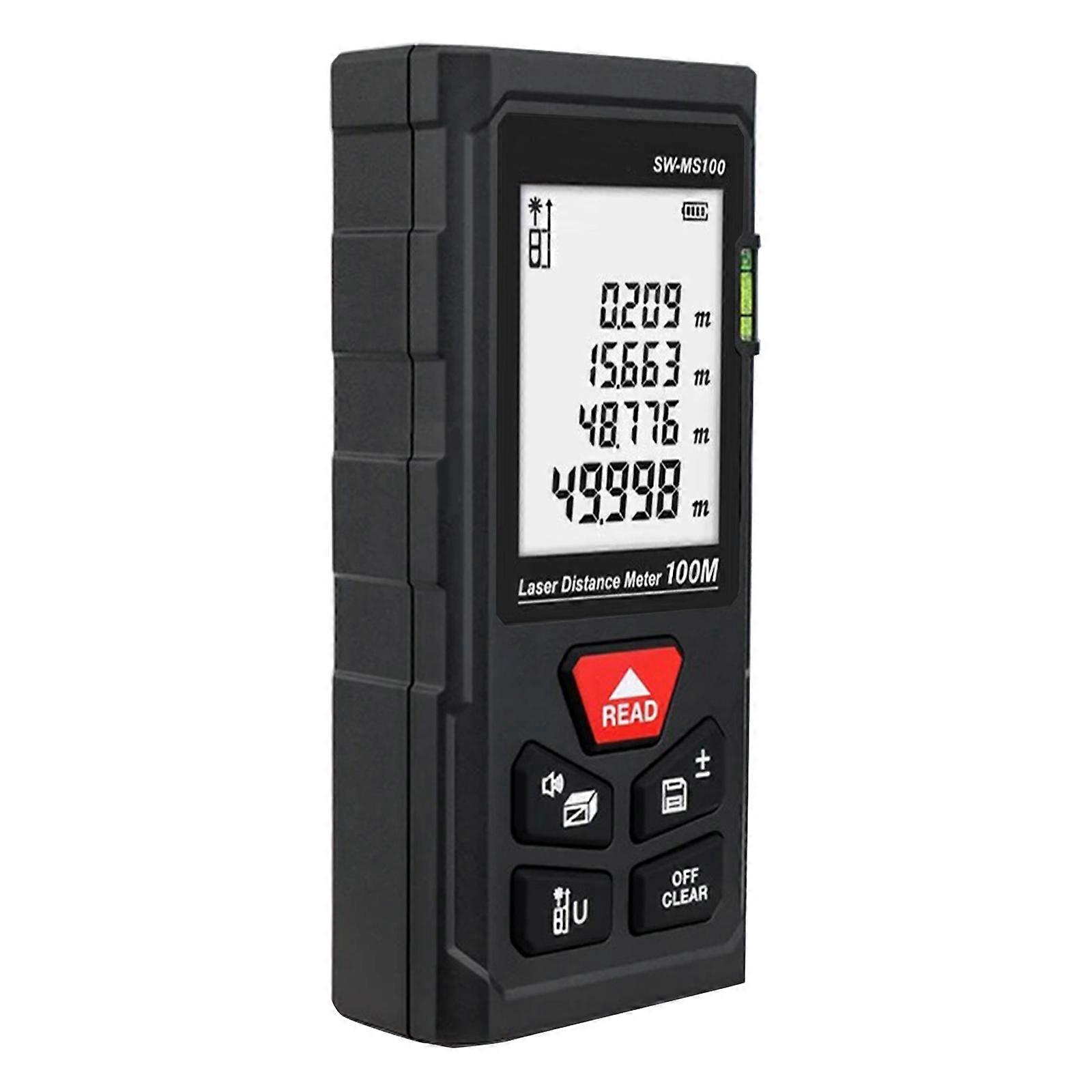 LCD Digital Display Screen Distance Meter Professional Ranges Finder Tool Backlight Rangefinder Multicolor