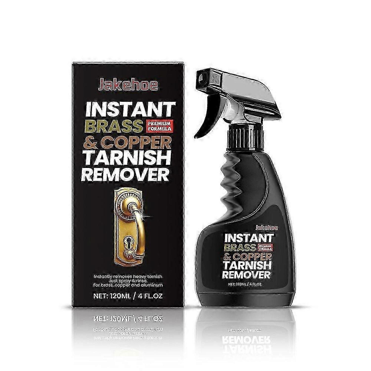 Brass and Copper Tarnish Remover, Powerful Organic Formula That Safely Removes Rust, Stains and Oxidation