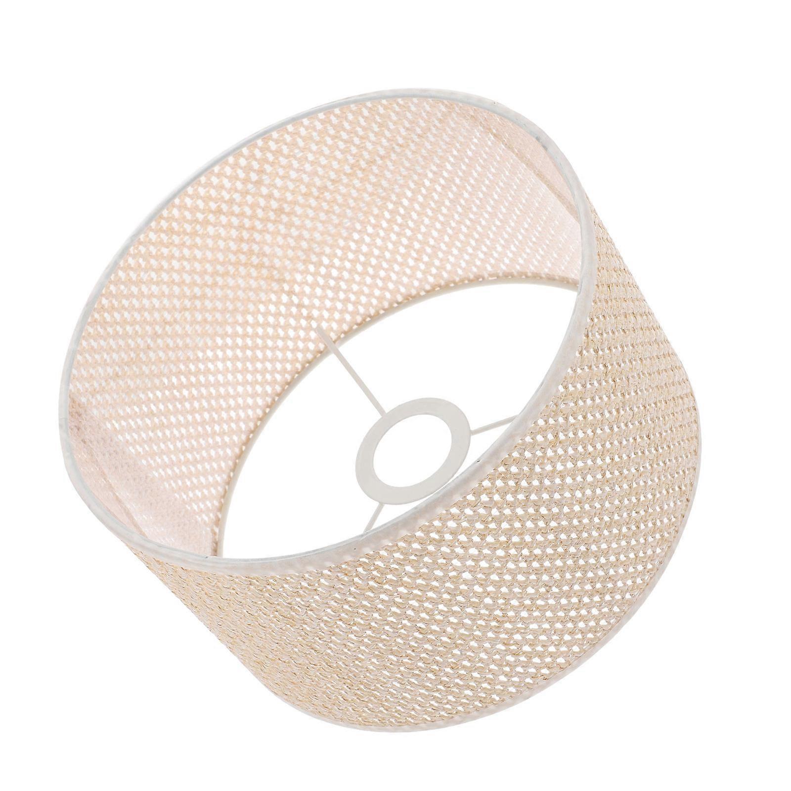 Lamp Shade Desk Lamp Shade for Indoor Use 1Pcs with Imitation Woven Design
