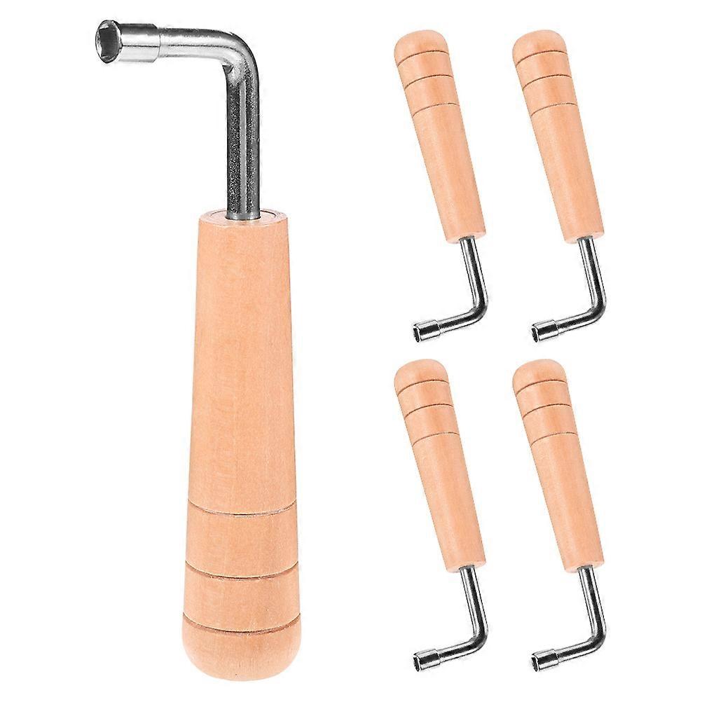 Professional Lyre Harp Tuning Wrench 5Pcs for Accurate String Adjustment