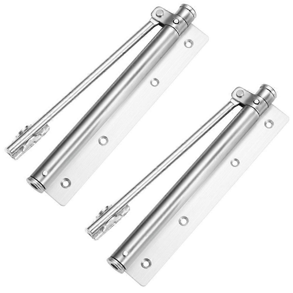 Adjustable Door Closer Aluminum Alloy Automatic Spring Soft Close