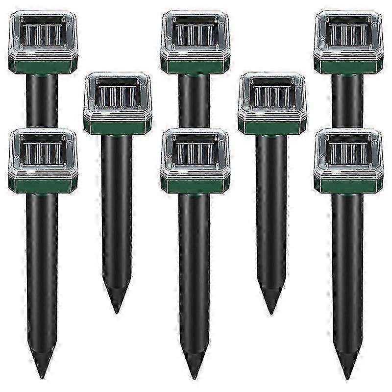 8 팩 야외용 태양열 뱀 구충제,초음파 뱀 구충제,야외용 태양열 뱀 구충제