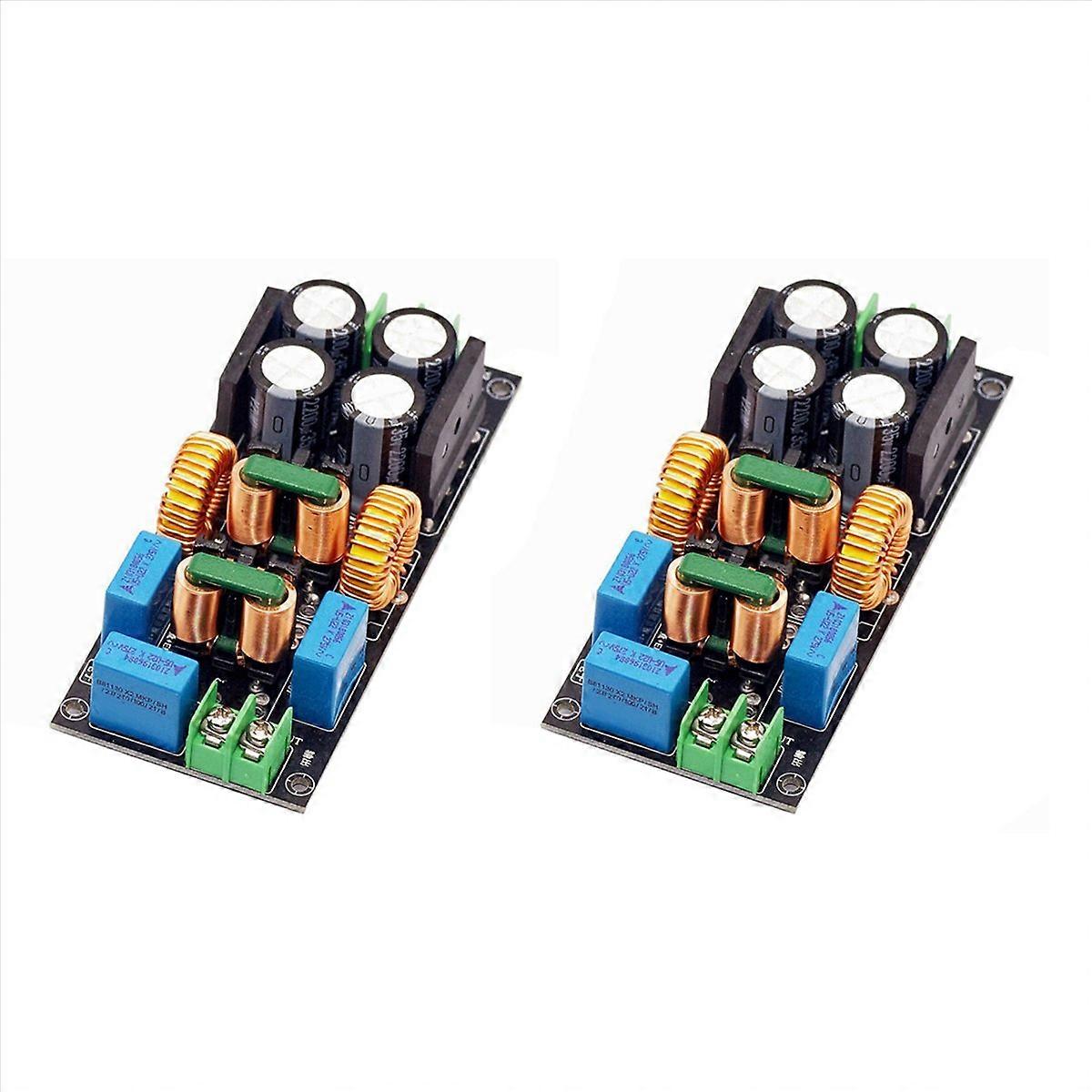 2X AC Filter Audio Power Amplifier EMC Electromagnetic Interference Purify Power DC Differential Mod