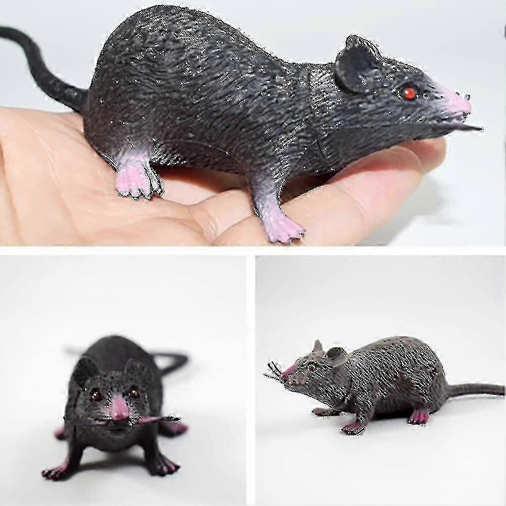 Entertainment Rat Toy Set of 6 for Simulation Props and Party Decorations