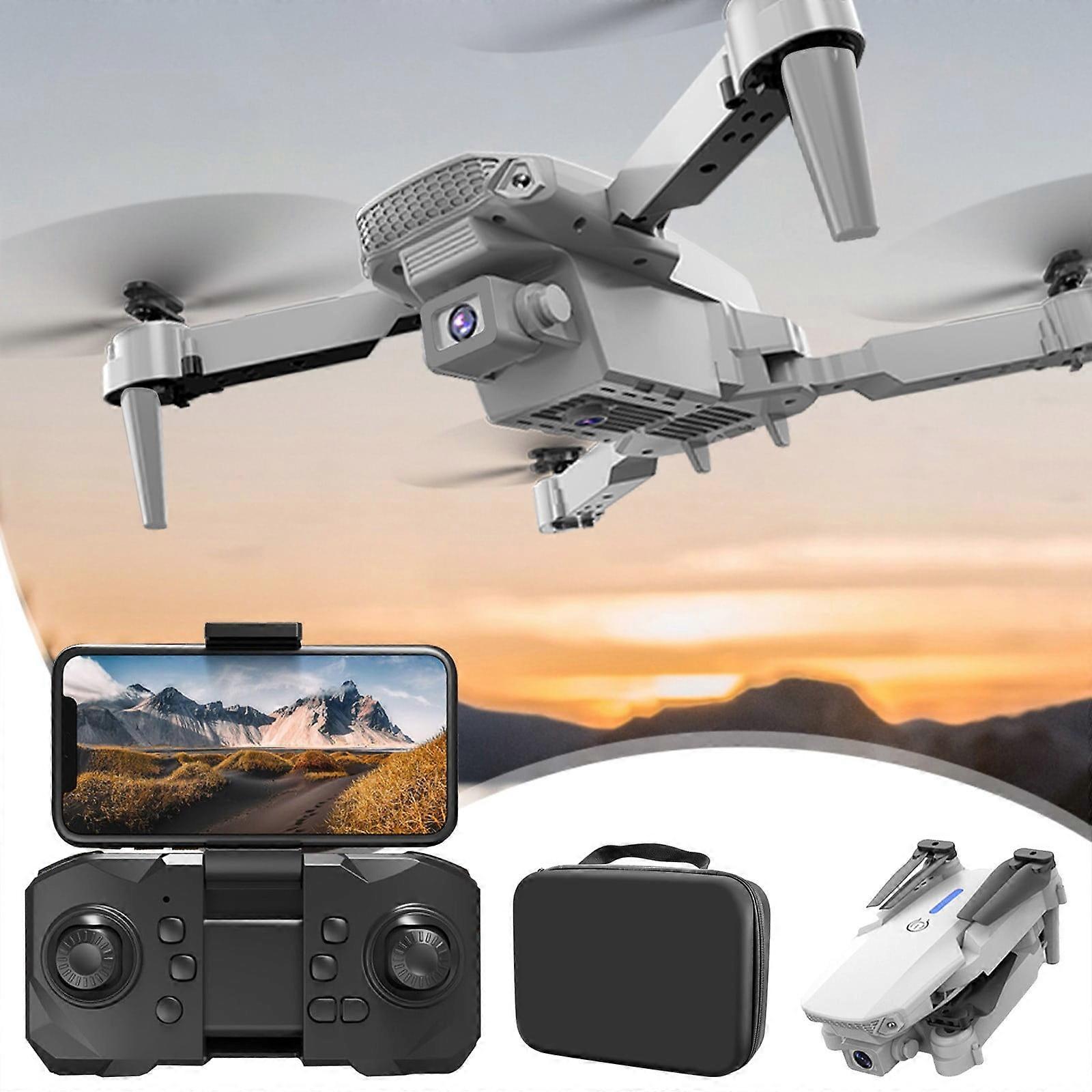FPV Drone with 1080P Camera, 2.4G WiFi, Headless Mode, Follow Me, Altitude Hold - Compatible with Adults & Kids, RC Quadcopter Toy Gift