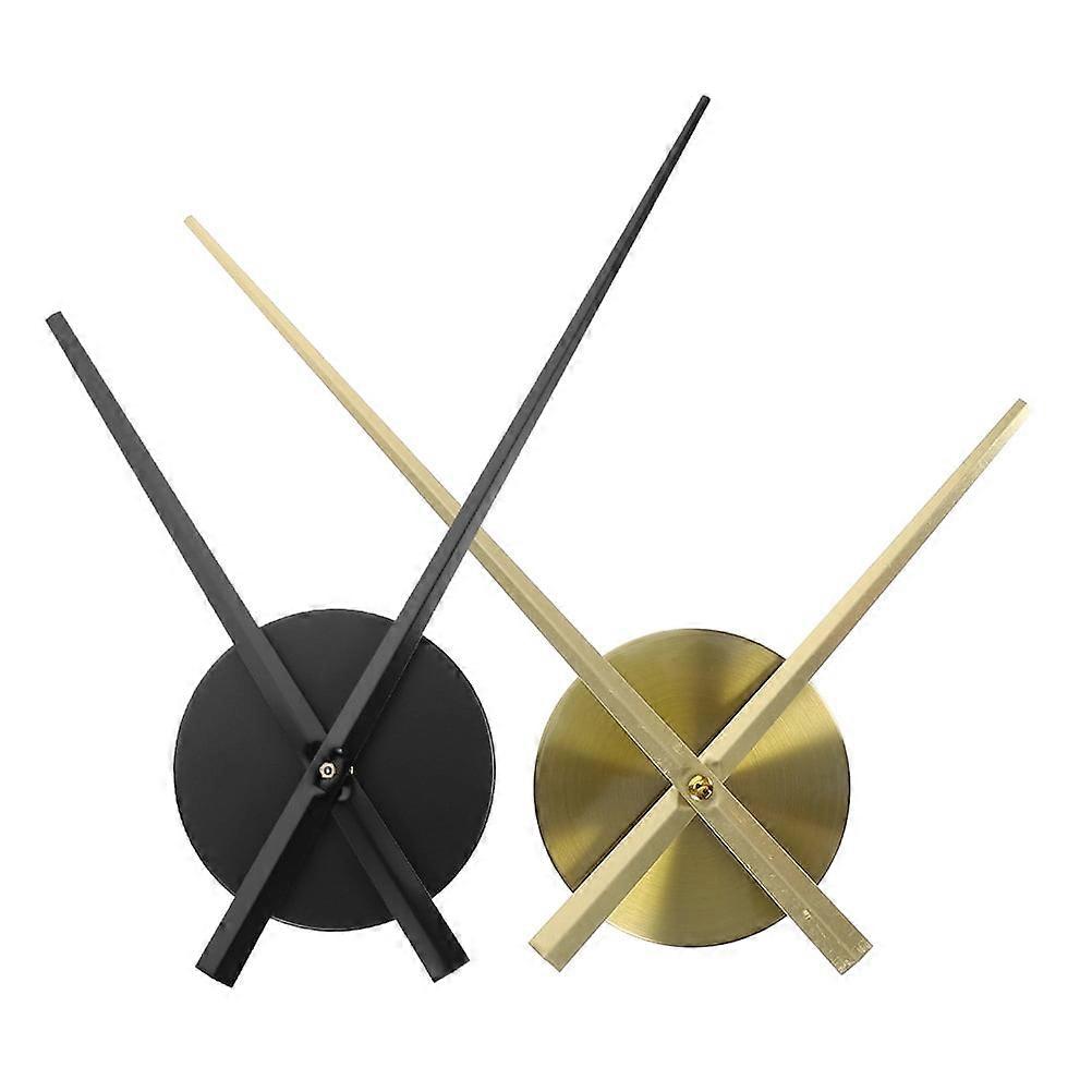 2 Pcs Dial Wall Clock Cross-stitch Part Large Movement Home Decor Household Kit Needles Clocks