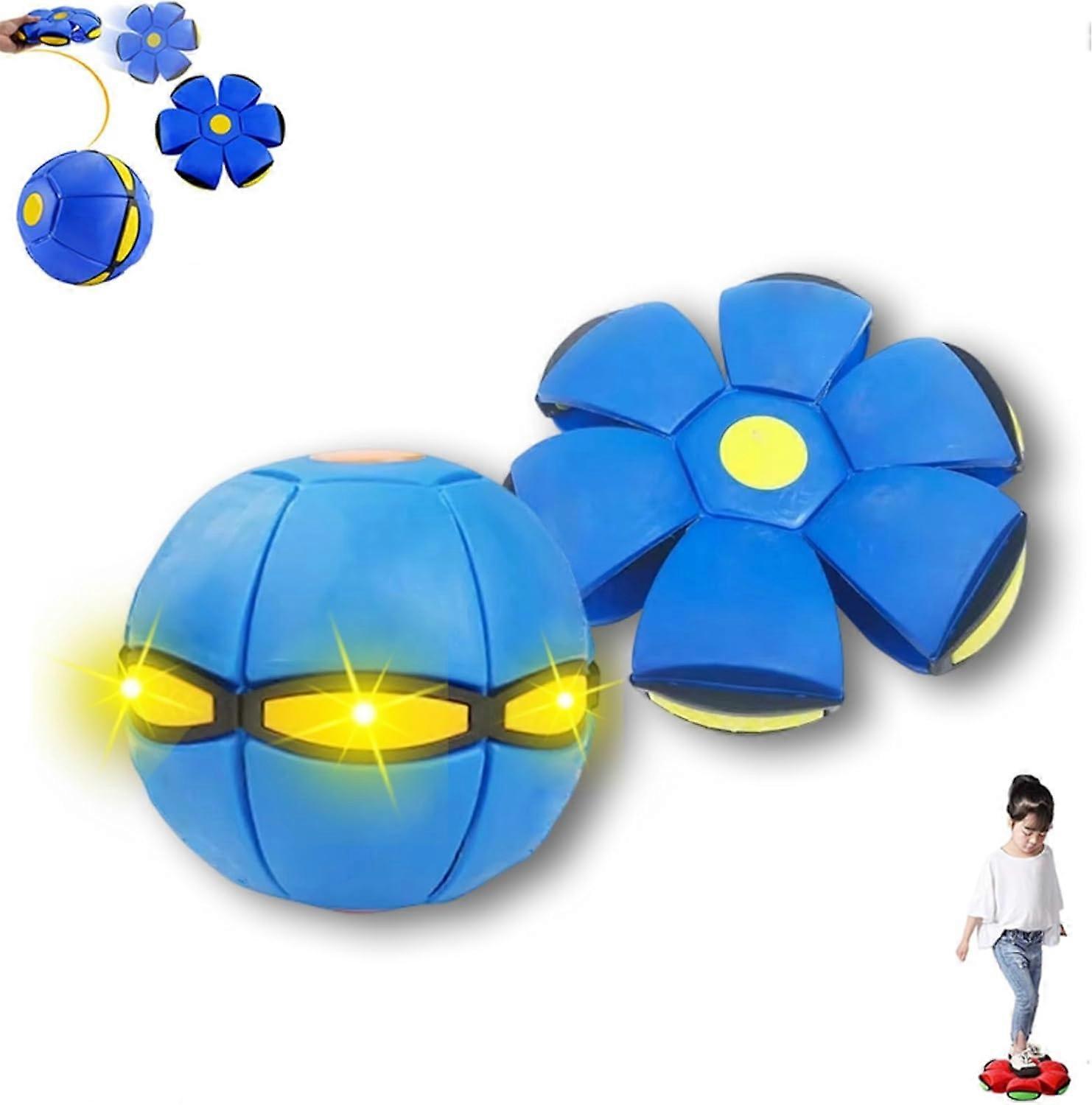 2026 Magic Bouncing Ball Pops Up, Dual-Form Magic Metaball & Flying Saucer - Switchable Bouncing Ball Toy