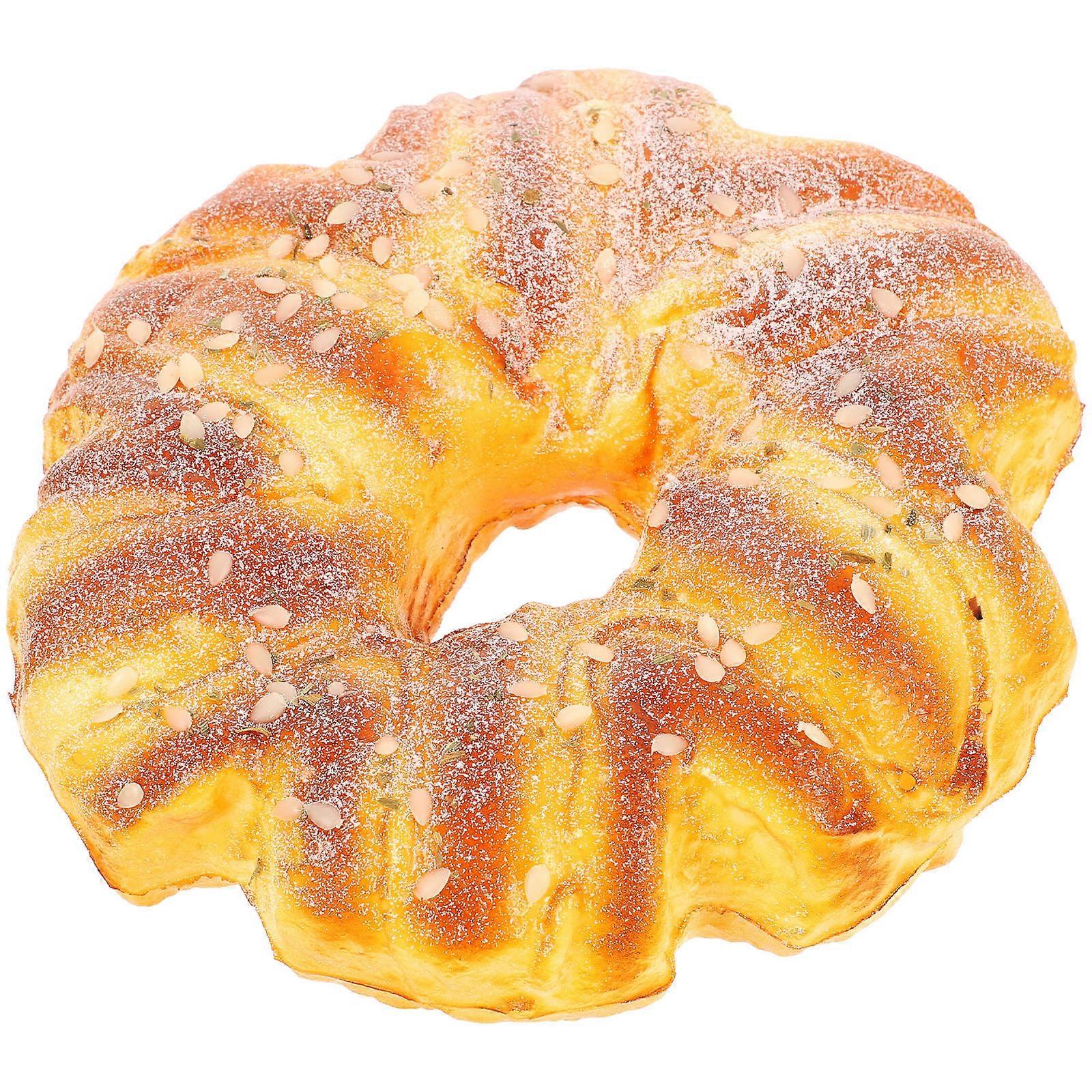 Simulated Bread Model Fake Bread Prop for Decoration PU Material