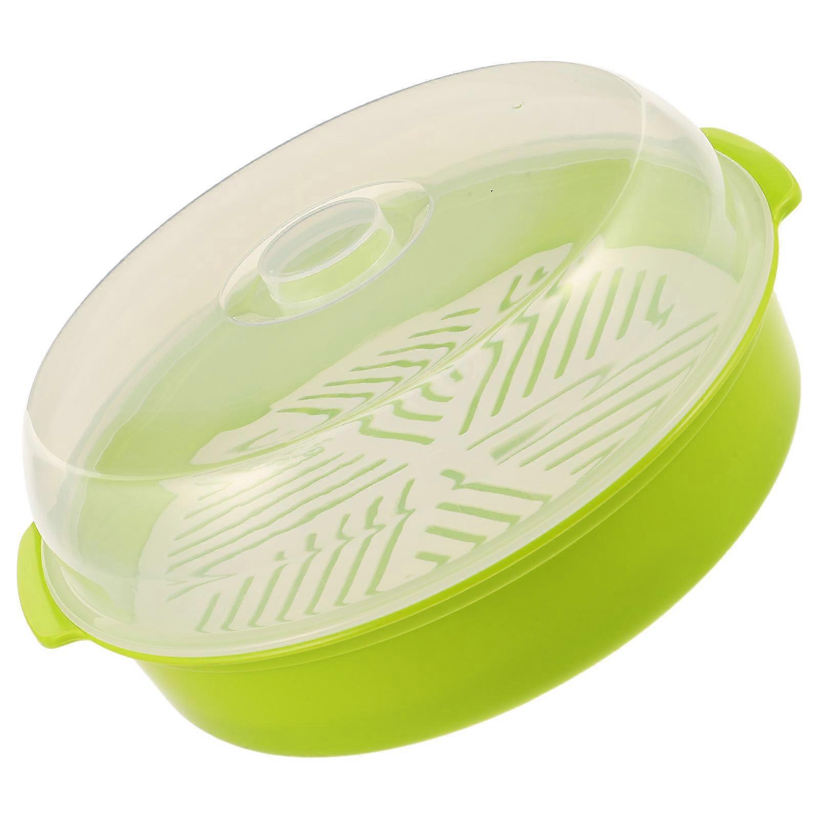 Microwavable Steamer Basket Vegetable Steamer for Cooking Green