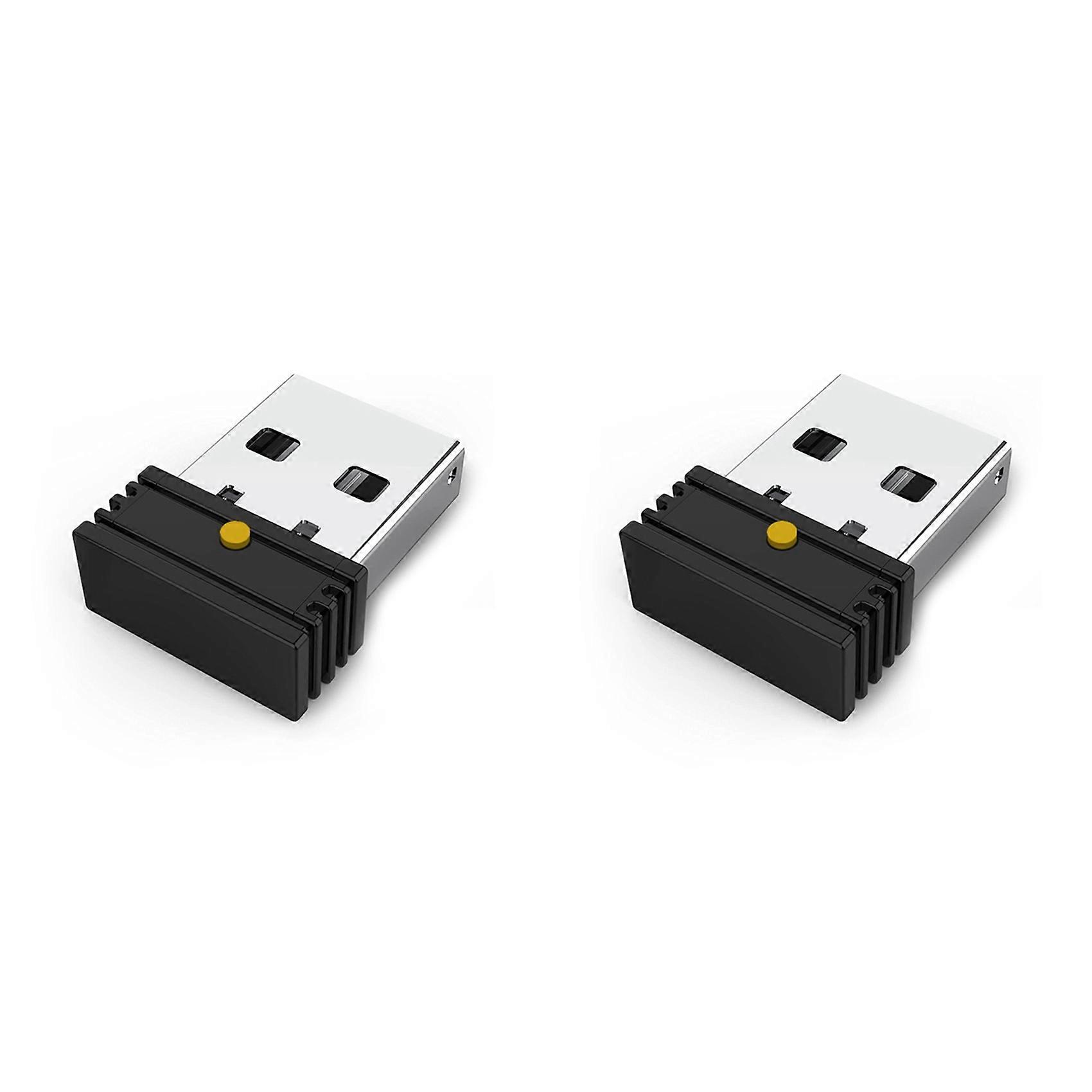 2X USB Mouse Jiggler Undetectable Automatic Computer Mouse Mover Jiggler Simulator Mouse Movement Keeps Computer Awake