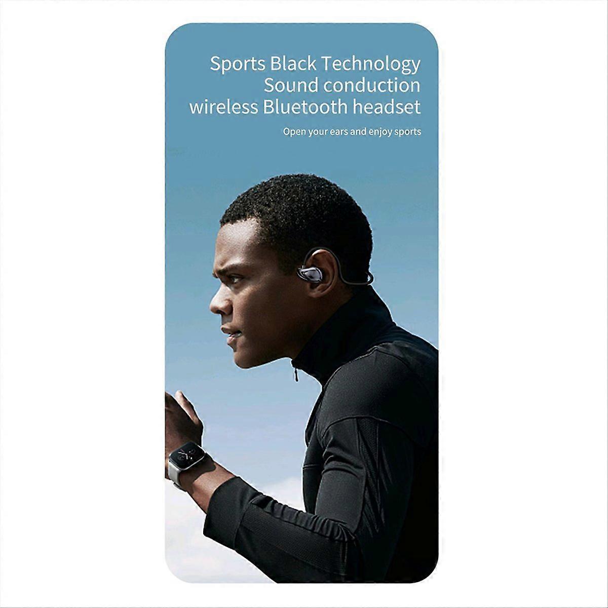  Wireless Bluetooth 5.3 Headphone with Mic-Blue