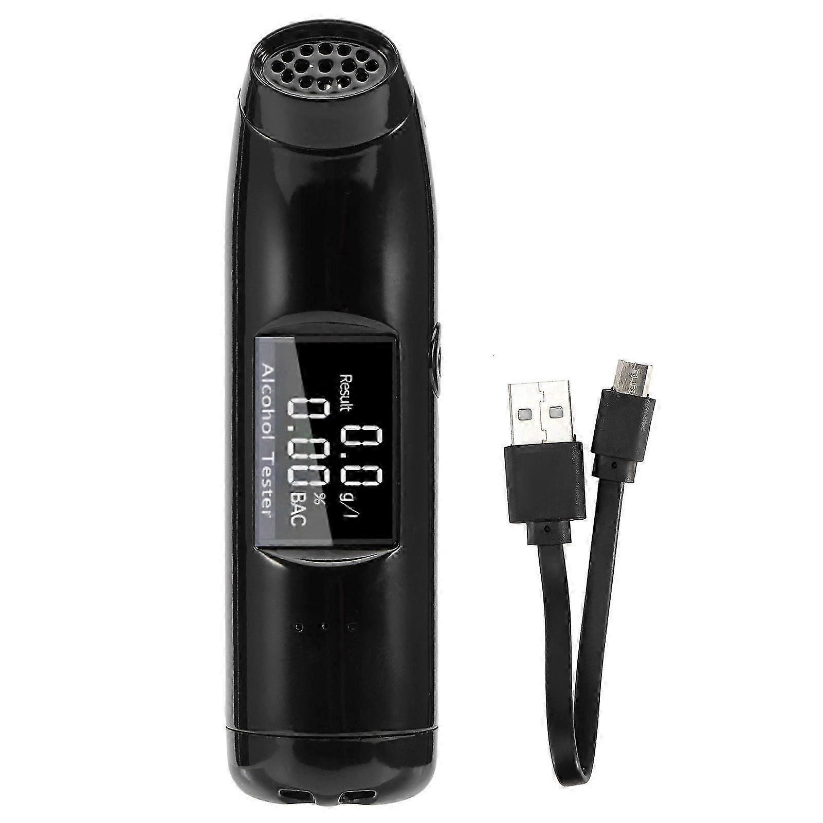 Tester for checking drunk driving, blowing type detector for alcohol consumption, charging type detector for alcohol consumption