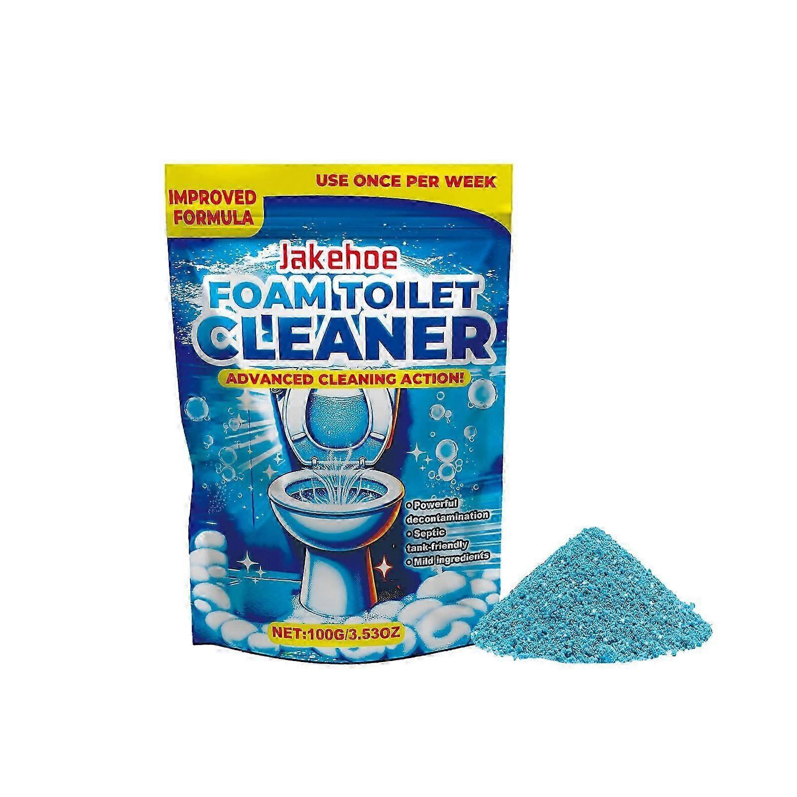 Powerful Foam Toilet Cleaner  Deodorizing, EcoFriendly, 100g for Easy Deep Cleaning
