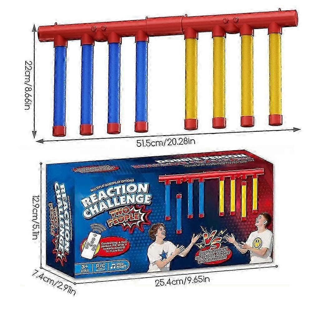 Fun Challenge Falling Sticks Game Set for Training Reaction Ability Educational Activity Parent-child Interaction Party Game Toy