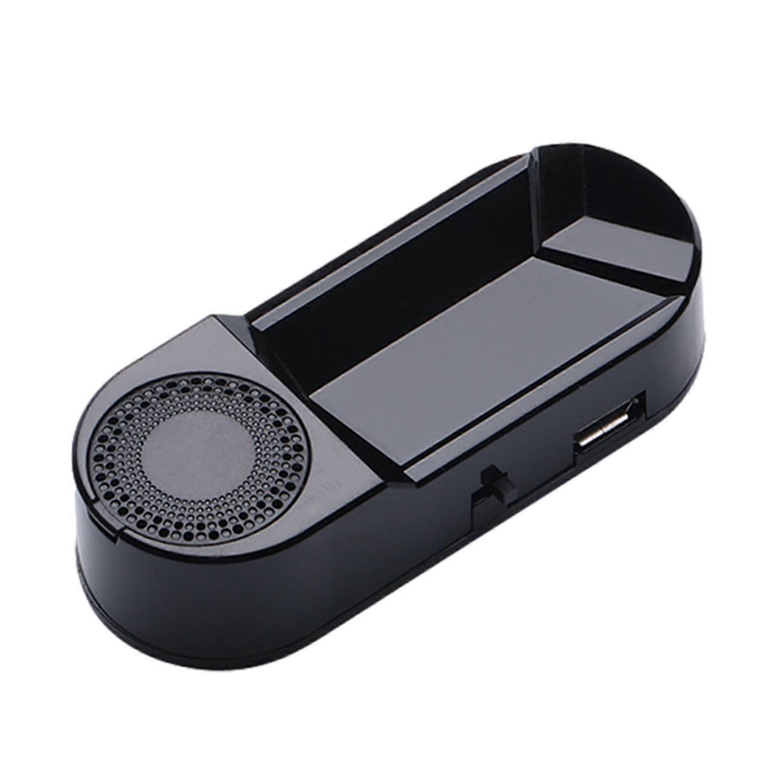 Solar Powered Fake Car Alarm Light with Flashing LED, USB Charging AntiTheft Car Security Device