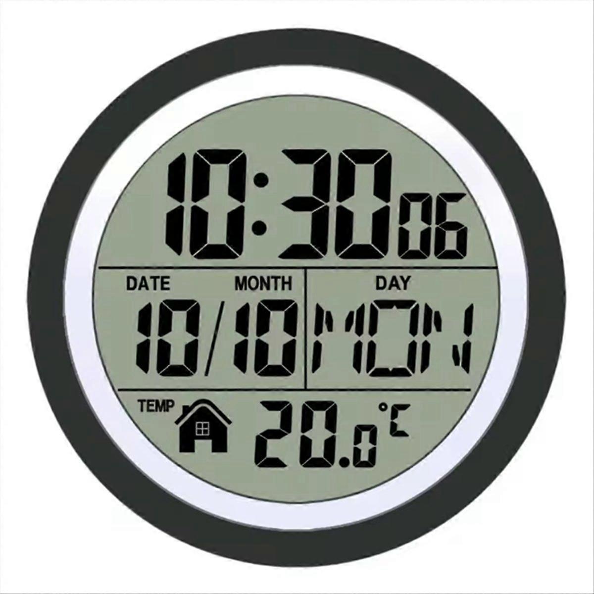 Digital Shower Clock Digital Bathroom Waterproof Wall Clock