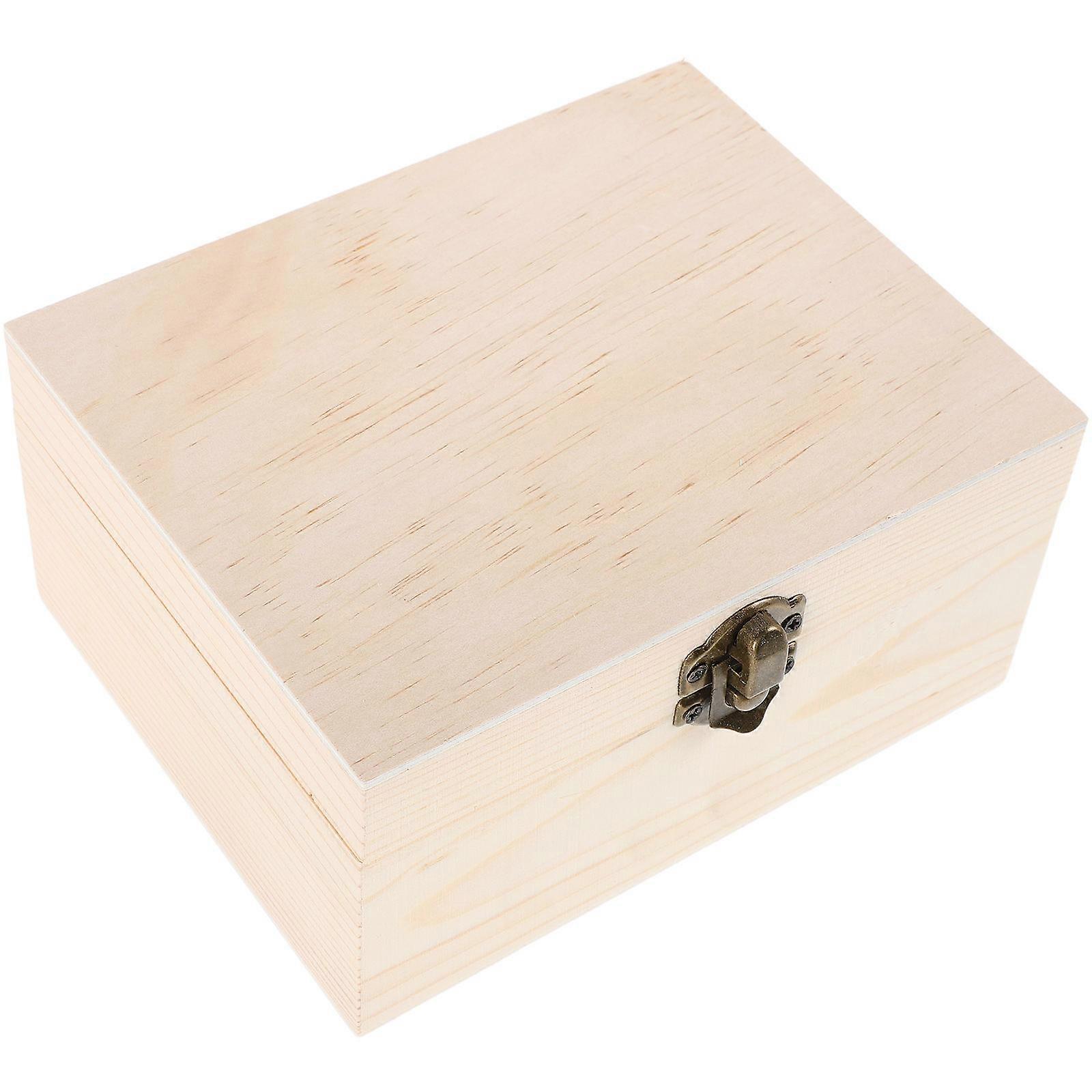 Wood Jewelry Box for Storage Solid Wood Jewelry Box Multi-Functional