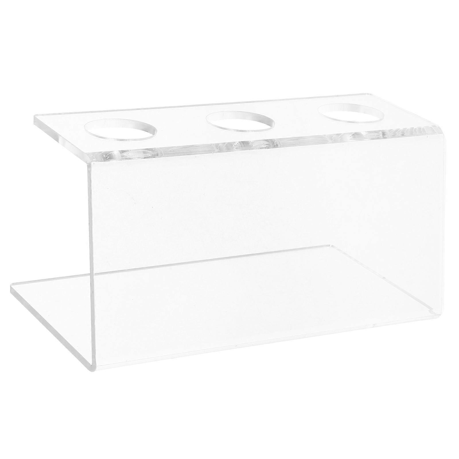 Acrylic Cone Holder Stand Transparent for Storage