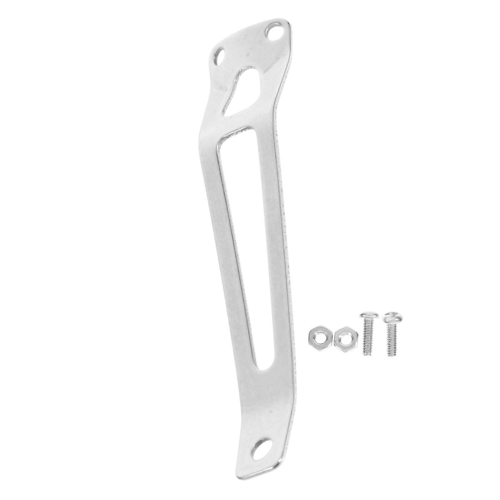 Silver Metal Flashlight Clip for Fixing Use Multi-Functional Pocket Clip